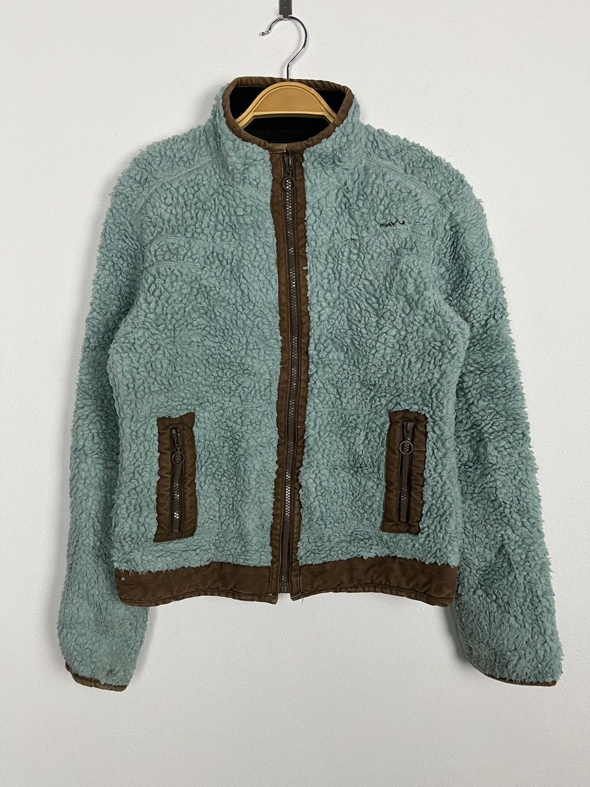 KAVU × Vintage Vintage Kavu Ice Blue Deep Pile Fleece Size XS / US 0-2 / IT 36-38 - 1 Thumbnail
