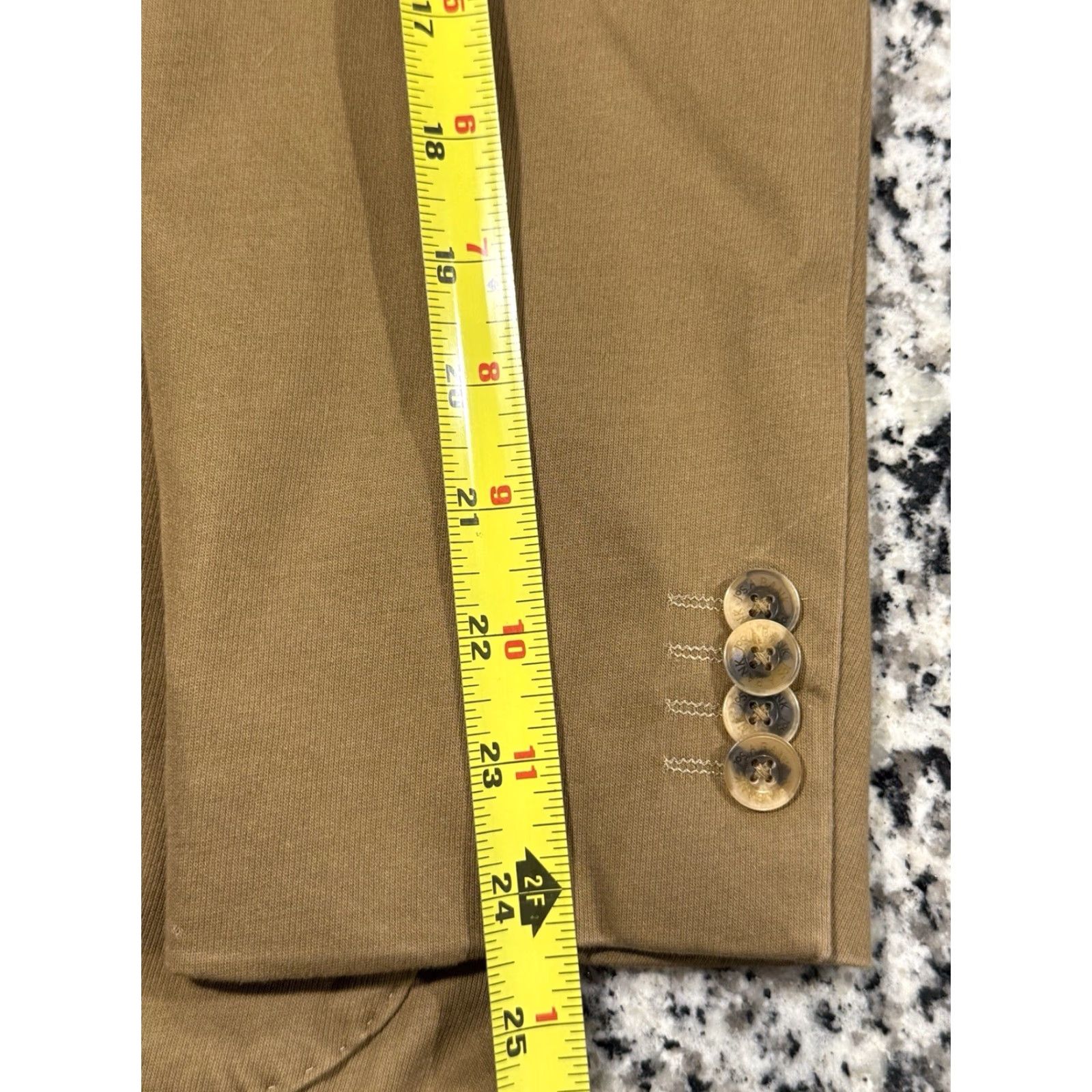 Jos. A. Bank VINTAGE Jos. A. Bank Tailored Fit Blazer Brown XL Business Casual Classic Mens Size 46R - 7 Thumbnail