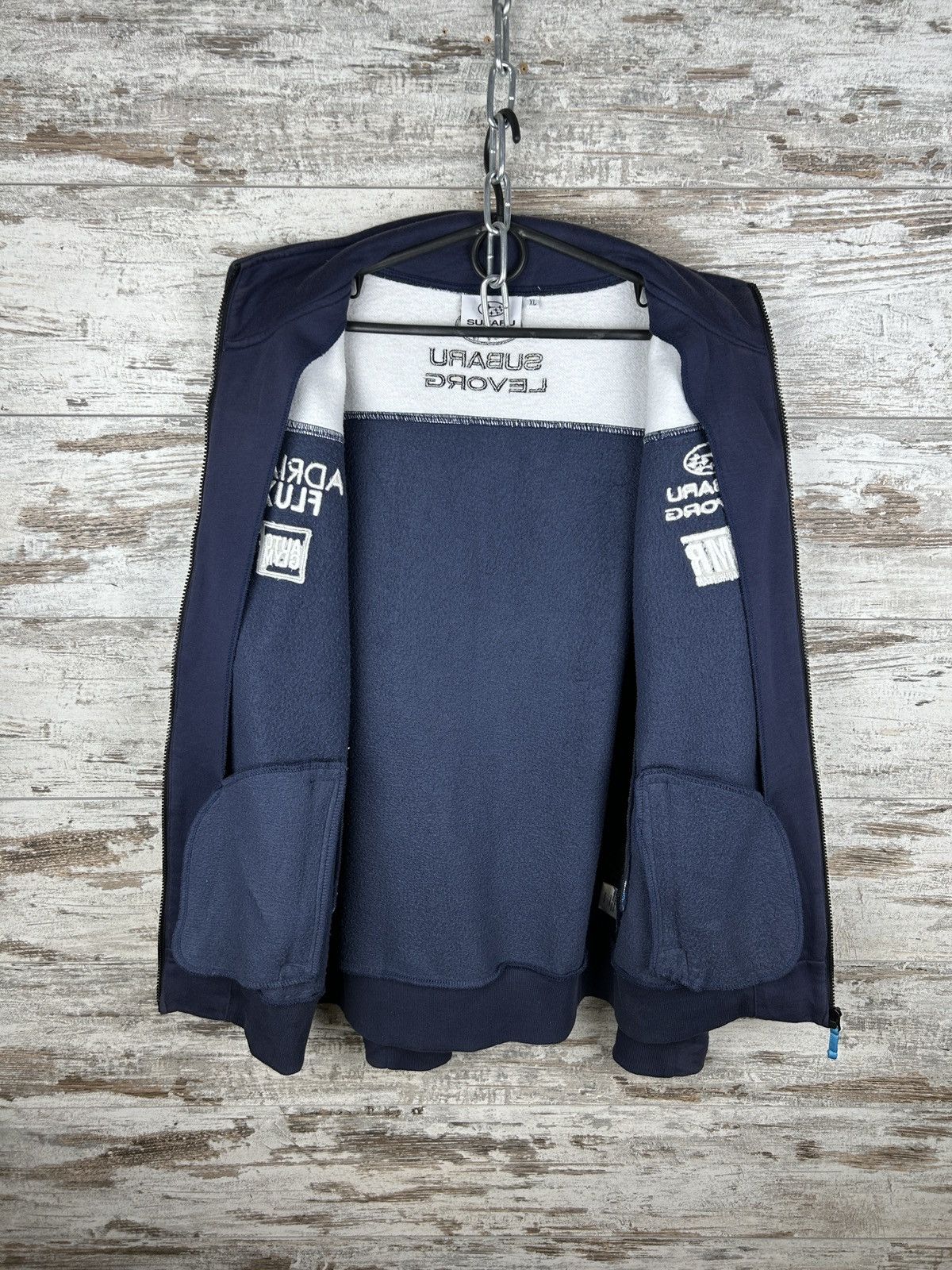 Vintage Mens Vintage Subaru zip sweatshirt racing levorg y2k rare Size US XL / EU 56 / 4 - 16 Thumbnail