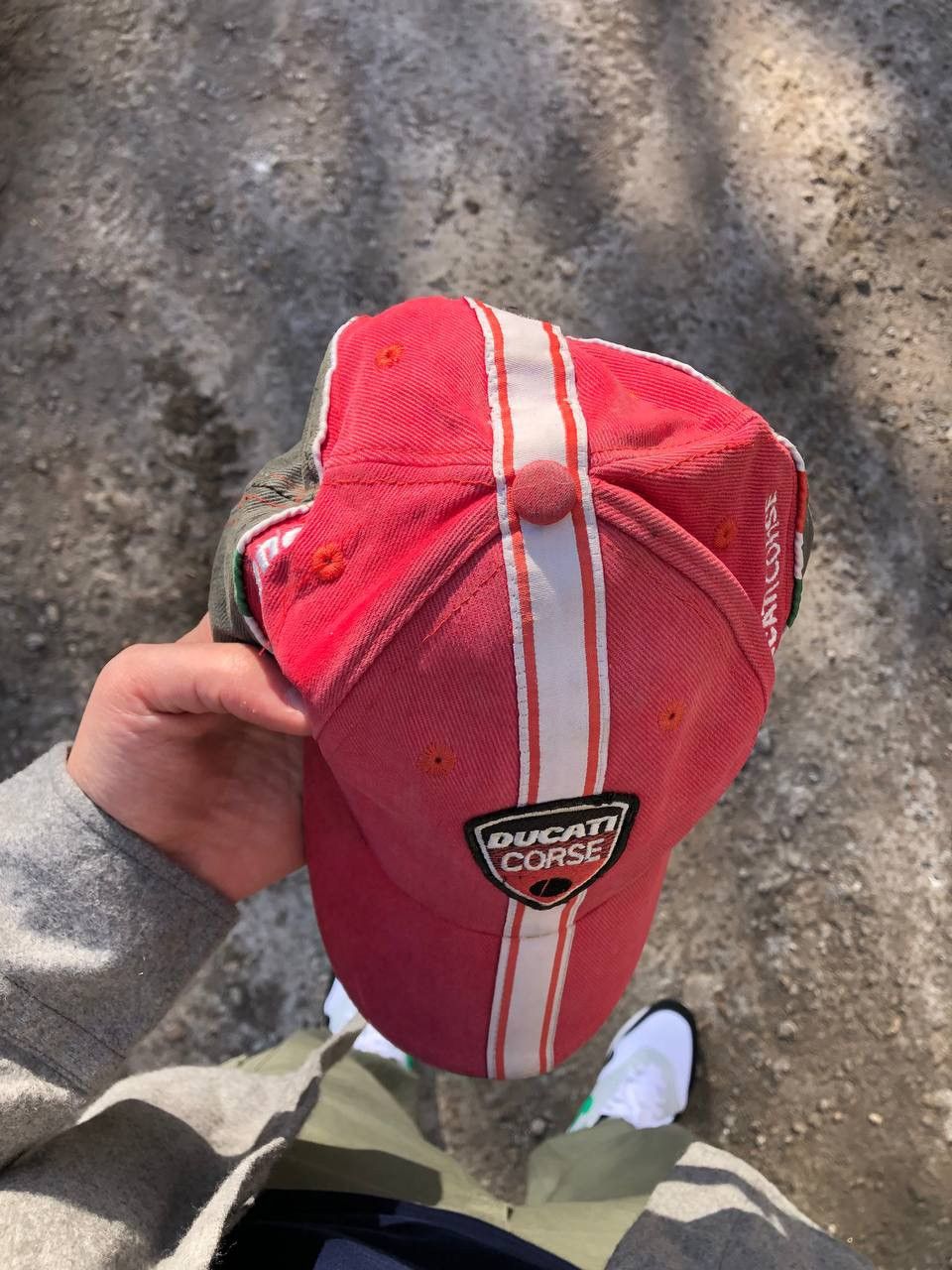 Ducati × Vintage VERY RARE DUCATI CORSE MOTORCYCLE CAP RACING BIKE RETRO 90s Size ONE SIZE - 3 Thumbnail
