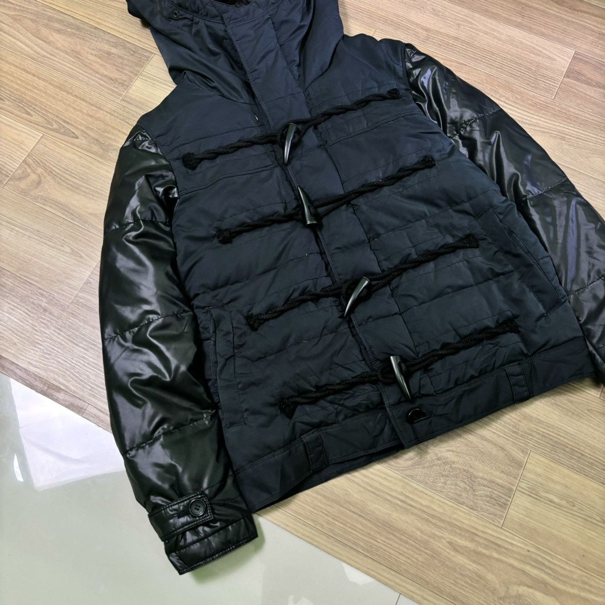 Black Barrett × If Six Was Nine × Neil Barrett Black barrett By Neil Barrett bondage jacket down puffer Size US S / EU 44-46 / 1 - 8 Thumbnail