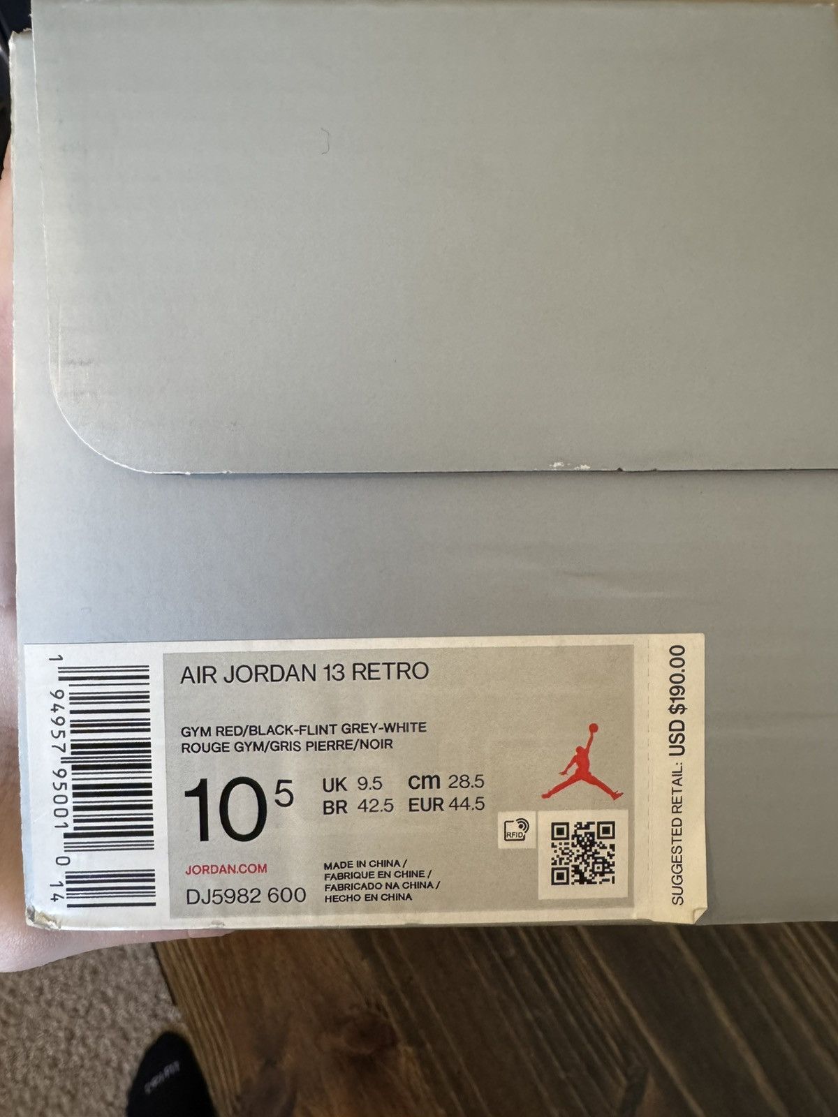 Jordan Brand Air Jordan 13 Retro ‘Red Flint’ Size US 10.5 / EU 43-44 - 10 Thumbnail