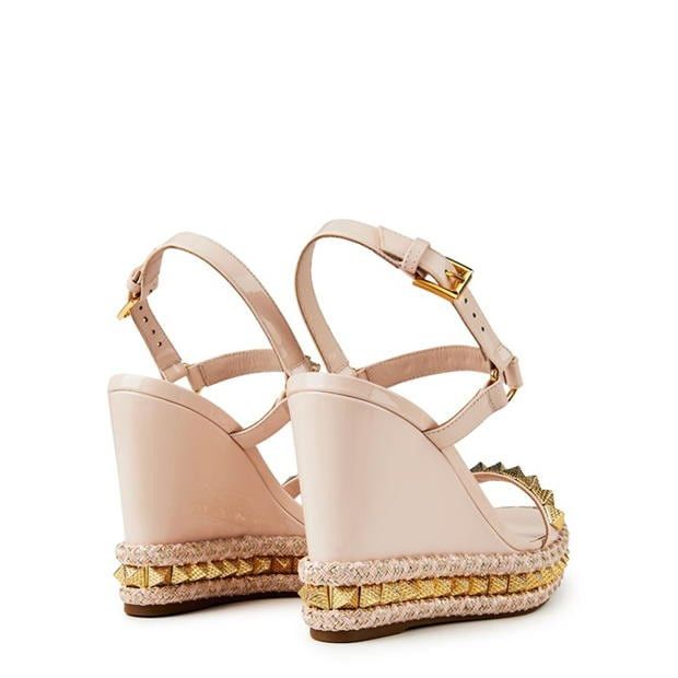 Christian Louboutin Pyraclou 110mm Espadrilles Size US 7 / IT 37 - 5 Thumbnail