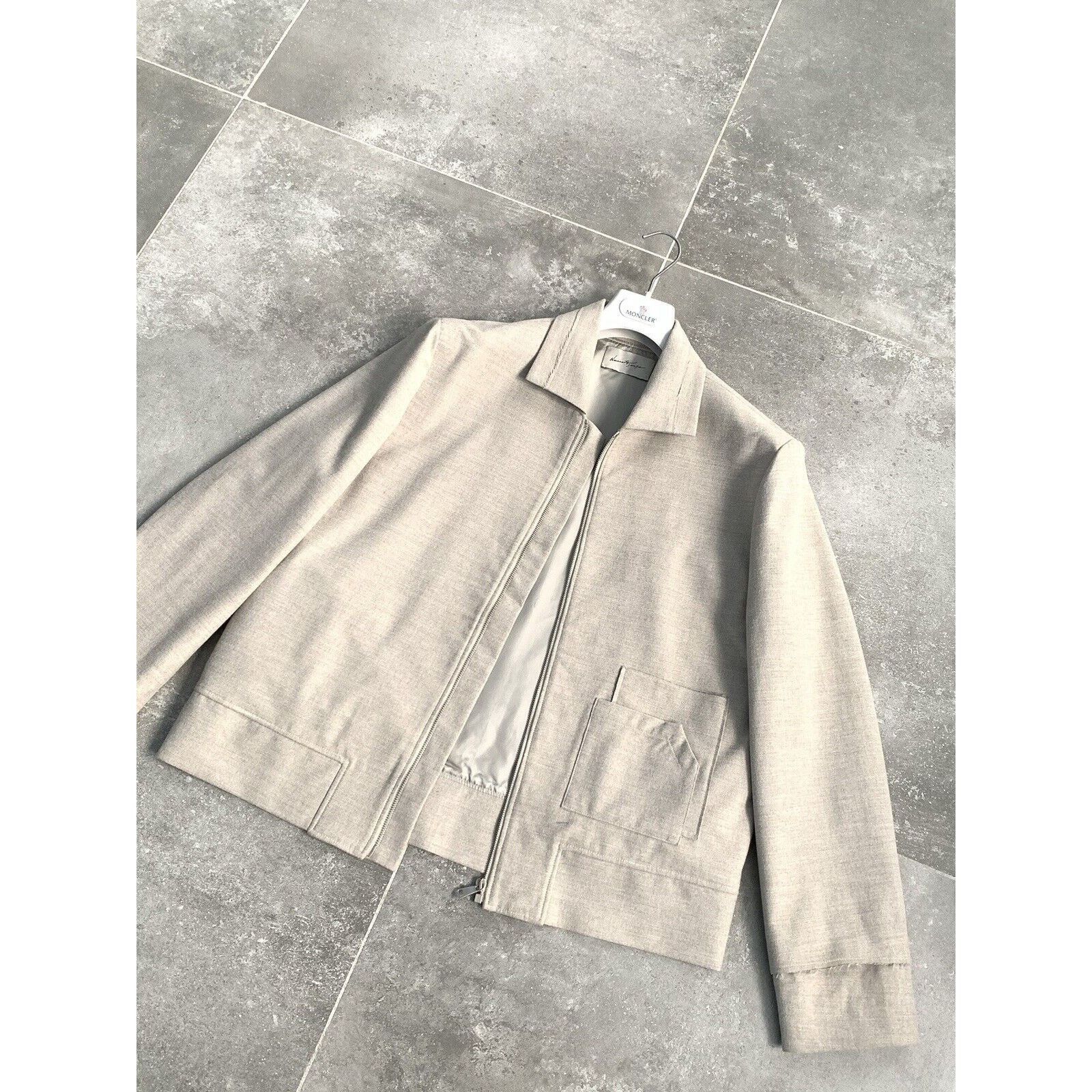 Designer × Japanese Brand × NE.SENSE NE.SENSE NECESSITY SENSE Tweed Wool Chore Bomber Jacket SZ S Size US S / EU 44-46 / 1 - 2 Thumbnail