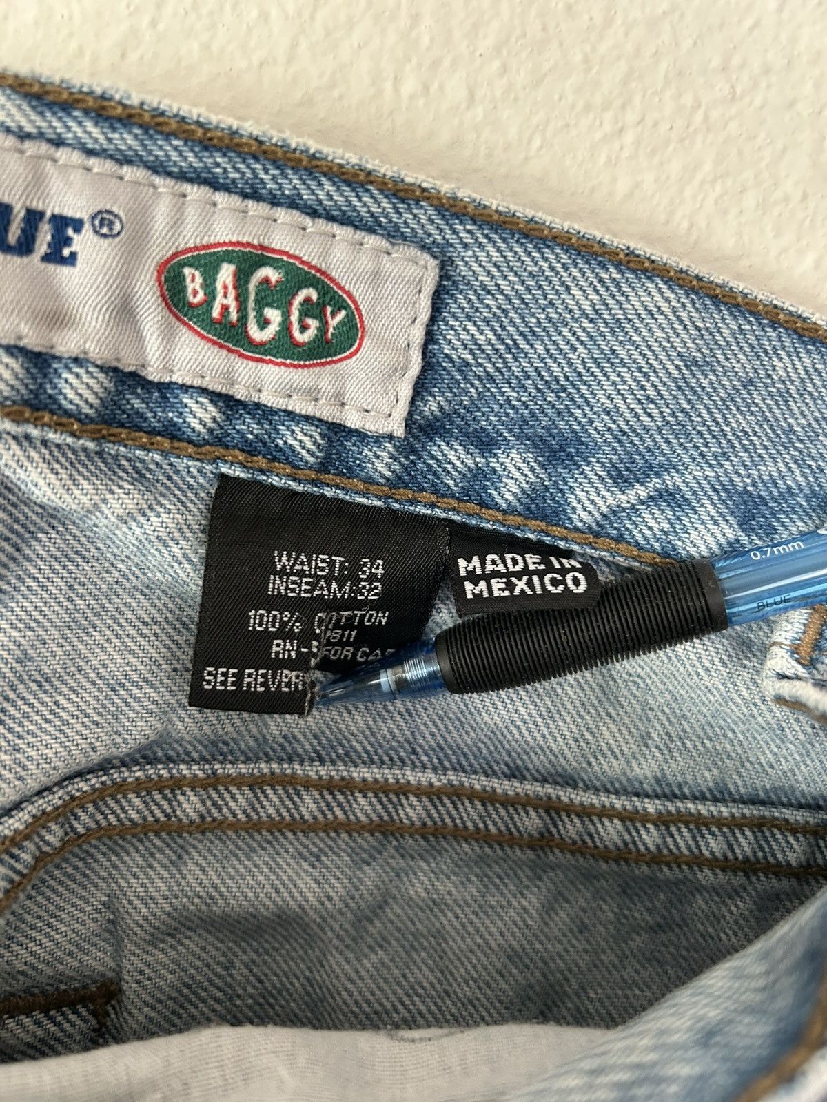 Anchor Blue Anchor Blue Baggy Denim Size US 34 / EU 50 - 4 Thumbnail