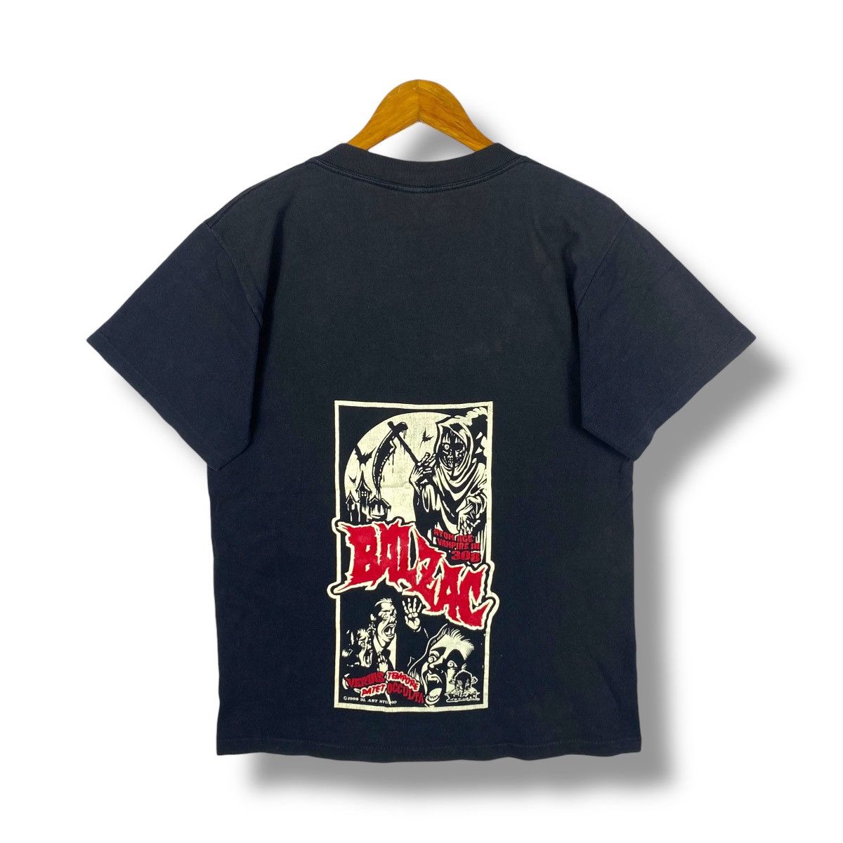 Band Tees Vintage 90's Japanese Band BALZAC Atom Age Vampire In 308 Size US M / EU 48-50 / 2 - 1 Thumbnail