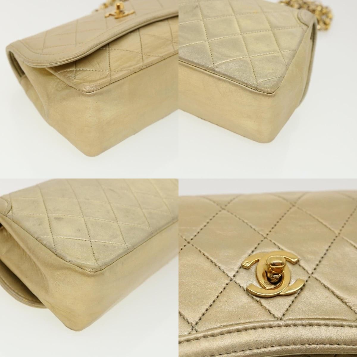 Chanel Chanel Matelasse Turn Lock Chain Shoulder Bag Size ONE SIZE - 6 Thumbnail
