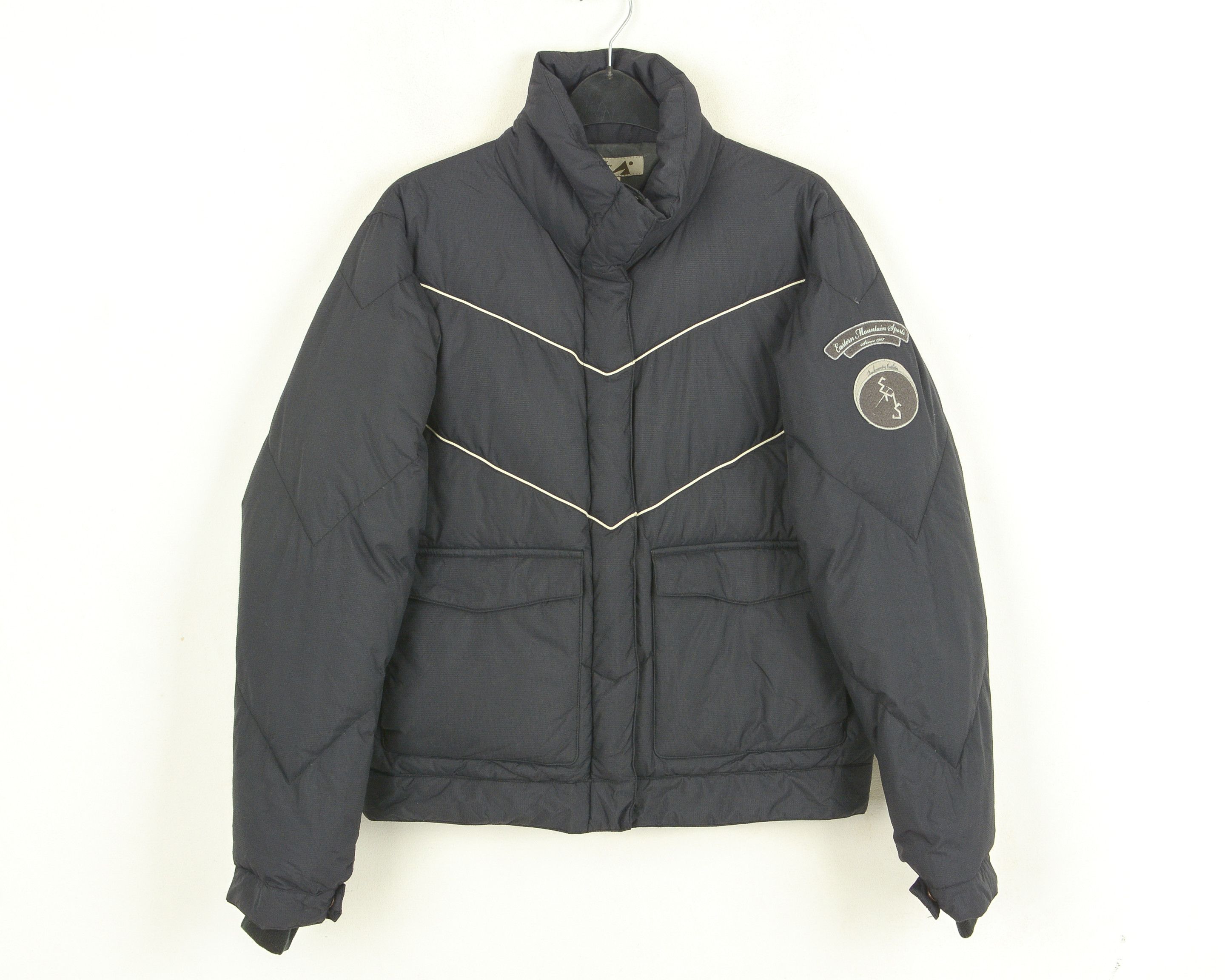 Eastern Mountain Sports Womens M Down Jacket Puffer Padded Coat Warm Bomber Size M / US 6-8 / IT 42-44 - 1 Thumbnail