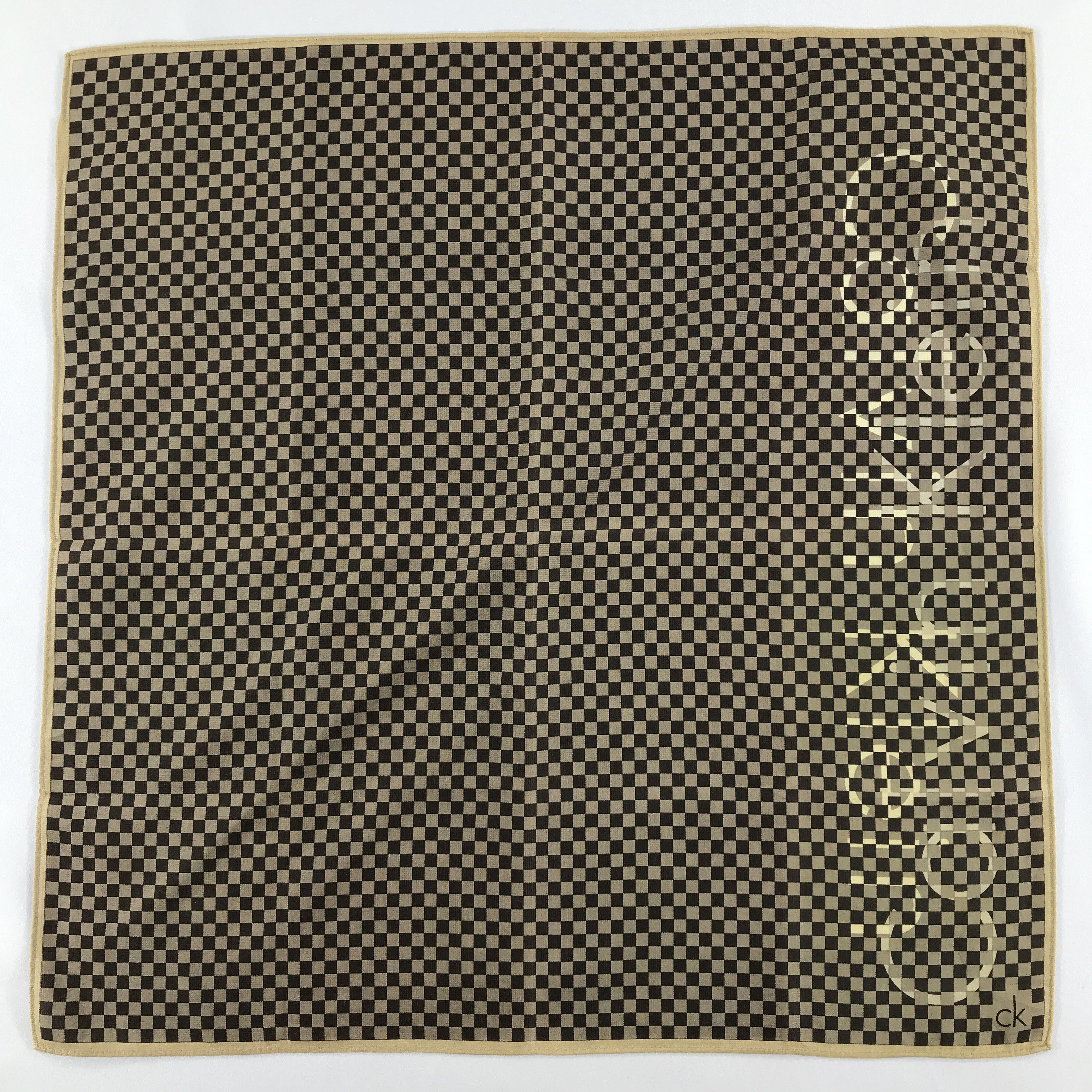 Calvin Klein × Vintage Calvin Klein Bandana/ Handkerchief / Neckerchief Size ONE SIZE - 3 Thumbnail