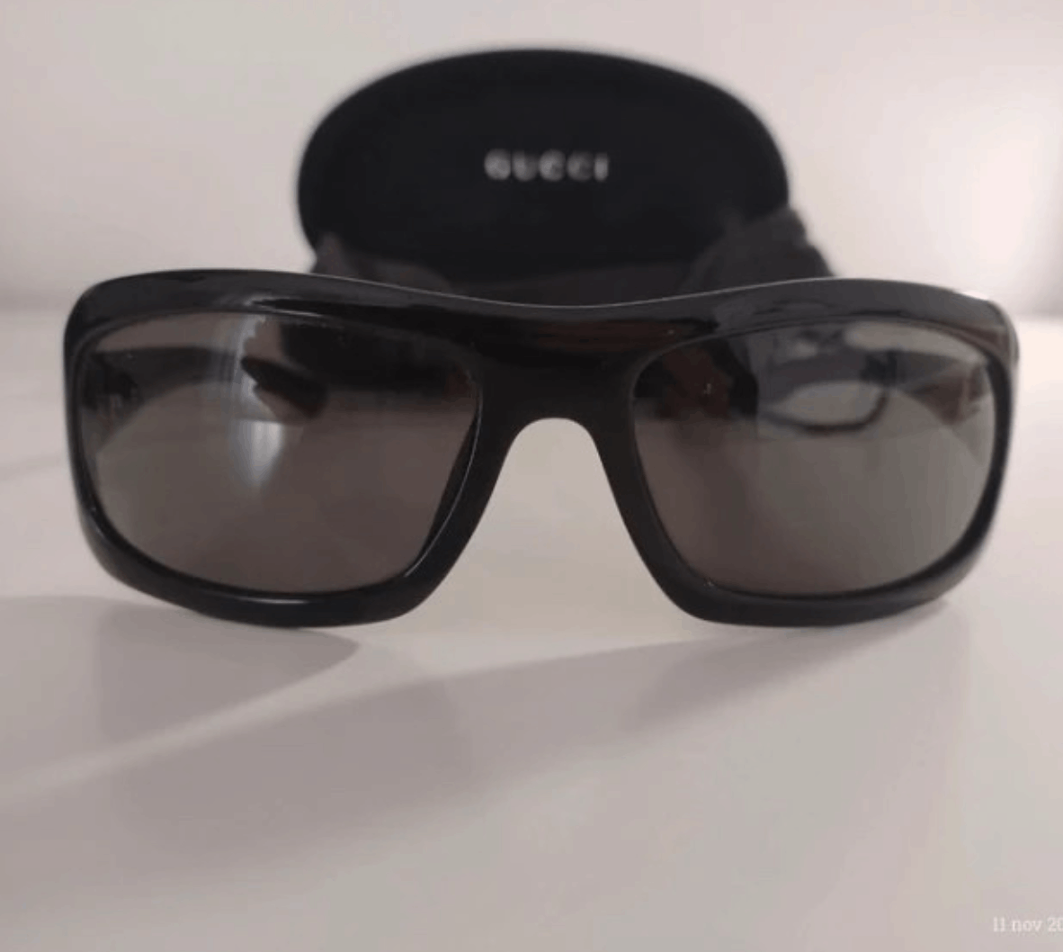 Gucci × Tom Ford × Vintage GUCCI Sunglasses 2518 Wrap Shield Sport Mask Tom Ford Era Size ONE SIZE - 2 Thumbnail