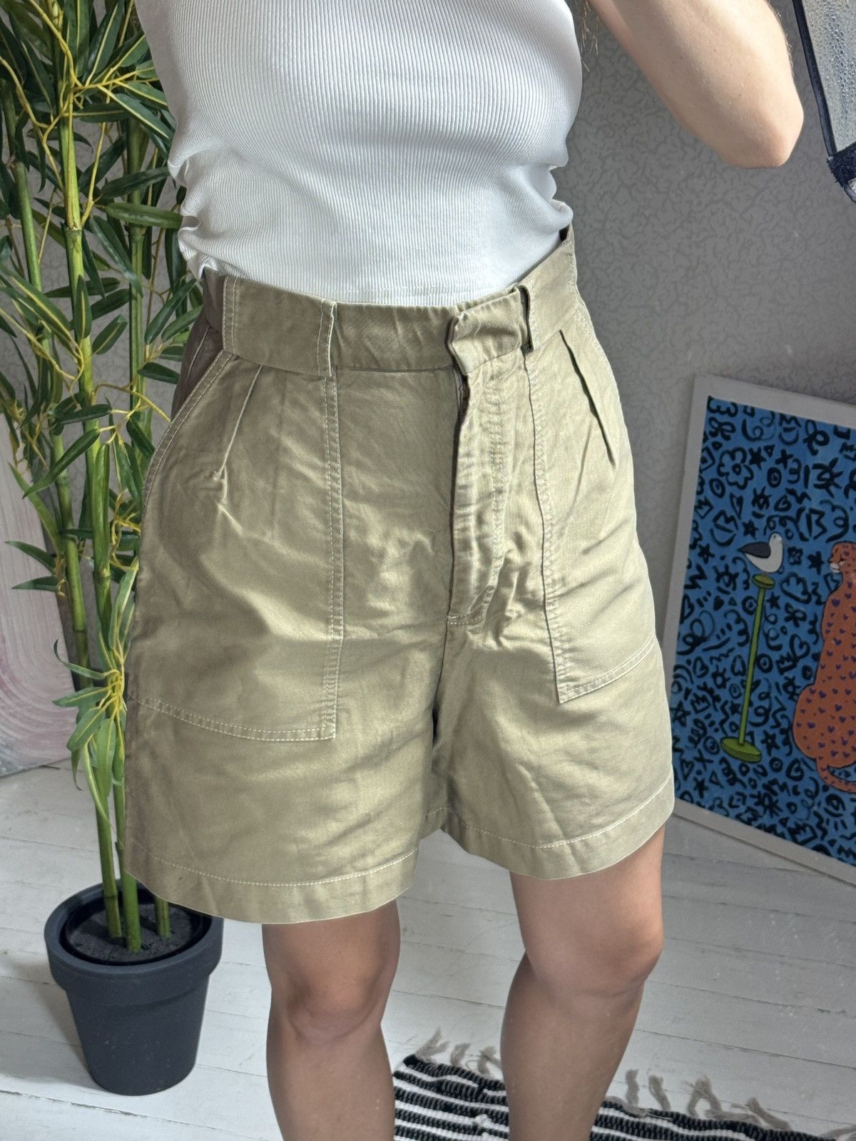 Sandro LUXURY SANDRO BERMUDA 2000s SHORTS Size 26" / US 2 / IT 38 - 1 Thumbnail