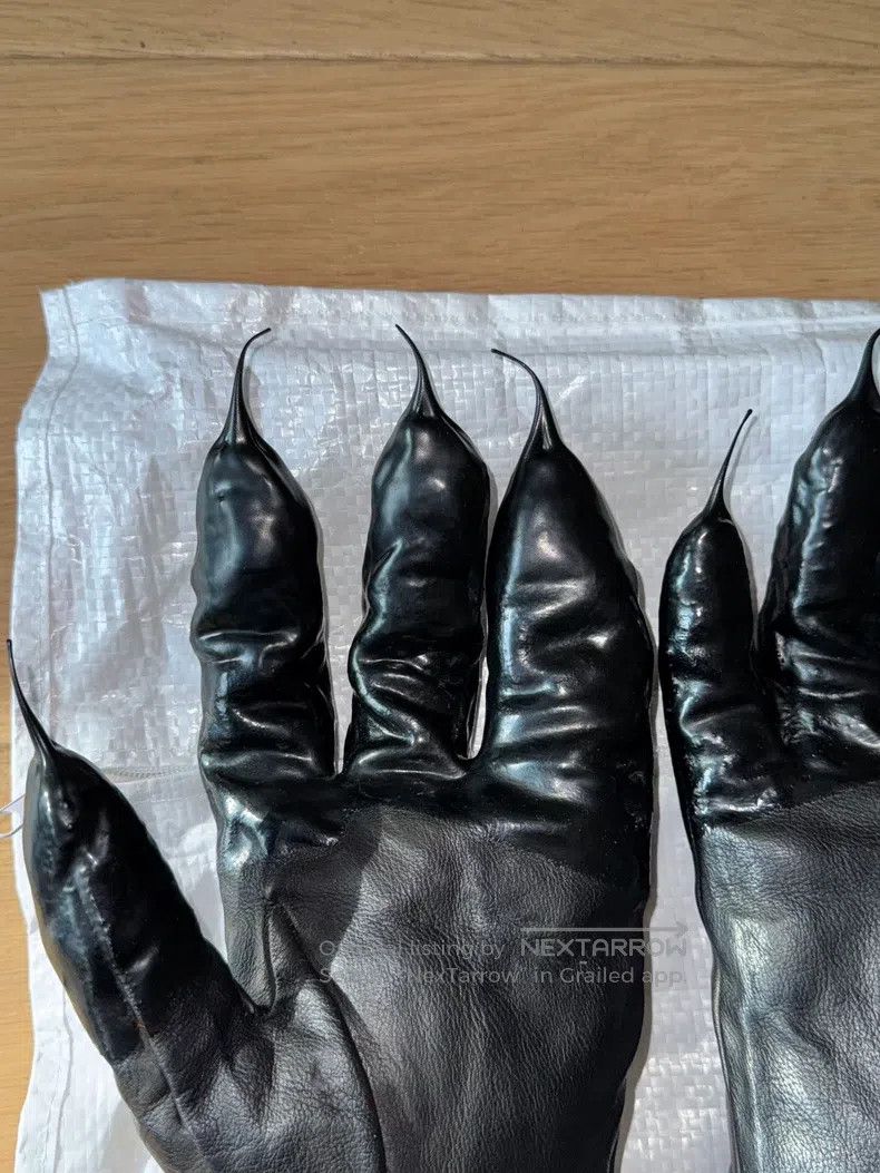 Carol Christian Poell Carol Christian Poell Size 46 Drop rubber gloves size 46 Size ONE SIZE - 4 Thumbnail
