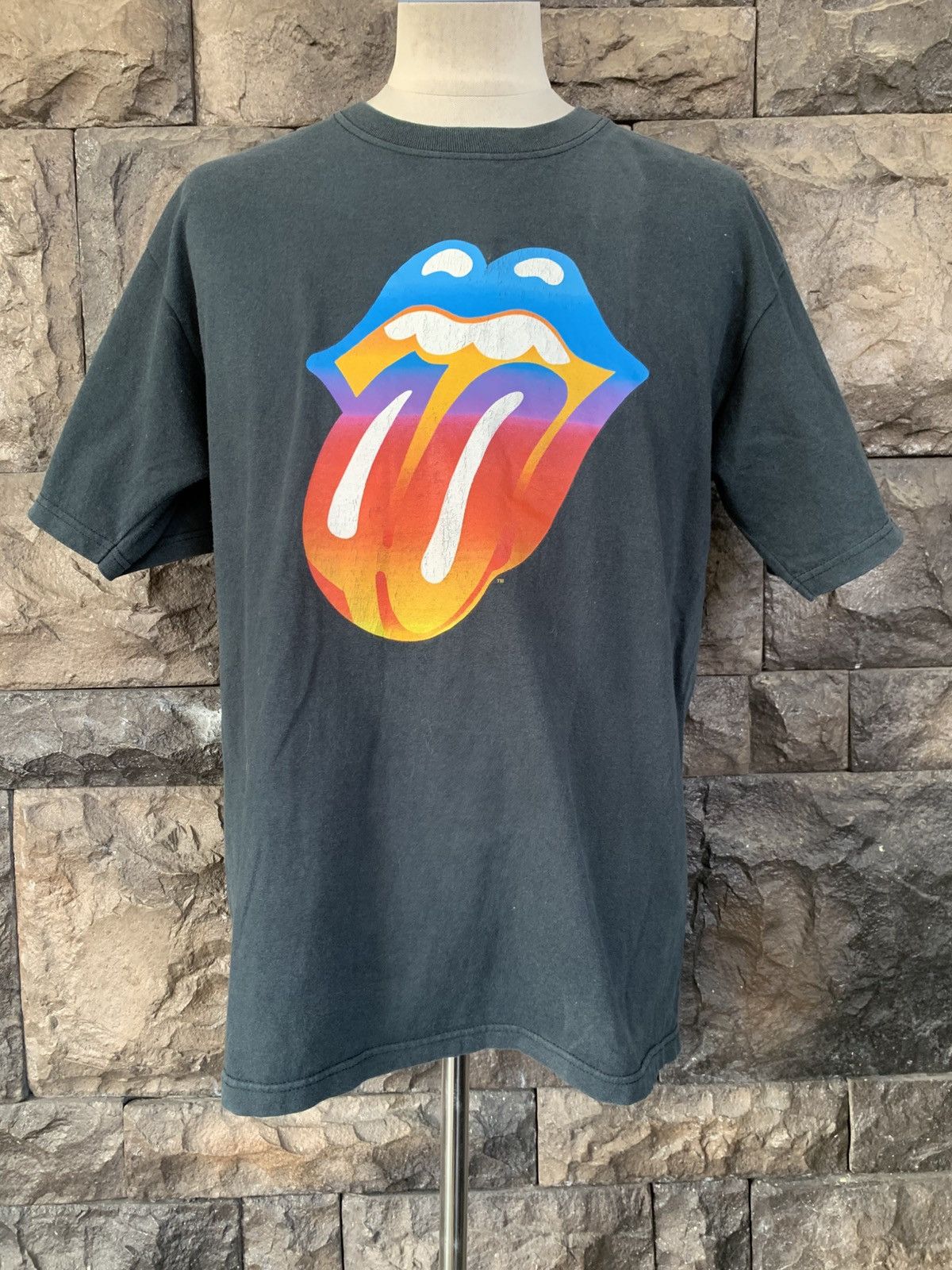 Band Tees × The Rolling Stones × Vintage Vintage The Rolling Stones Japan Tour 2003 Rock Band T shirt Size US M / EU 48-50 / 2 - 1 Thumbnail