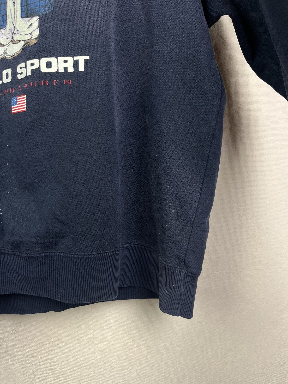 Polo Ralph Lauren Vintage Ralph Lauren Polo Sport Bear Sweatshirt Blue Size L Size US L / EU 52-54 / 3 - 5 Thumbnail