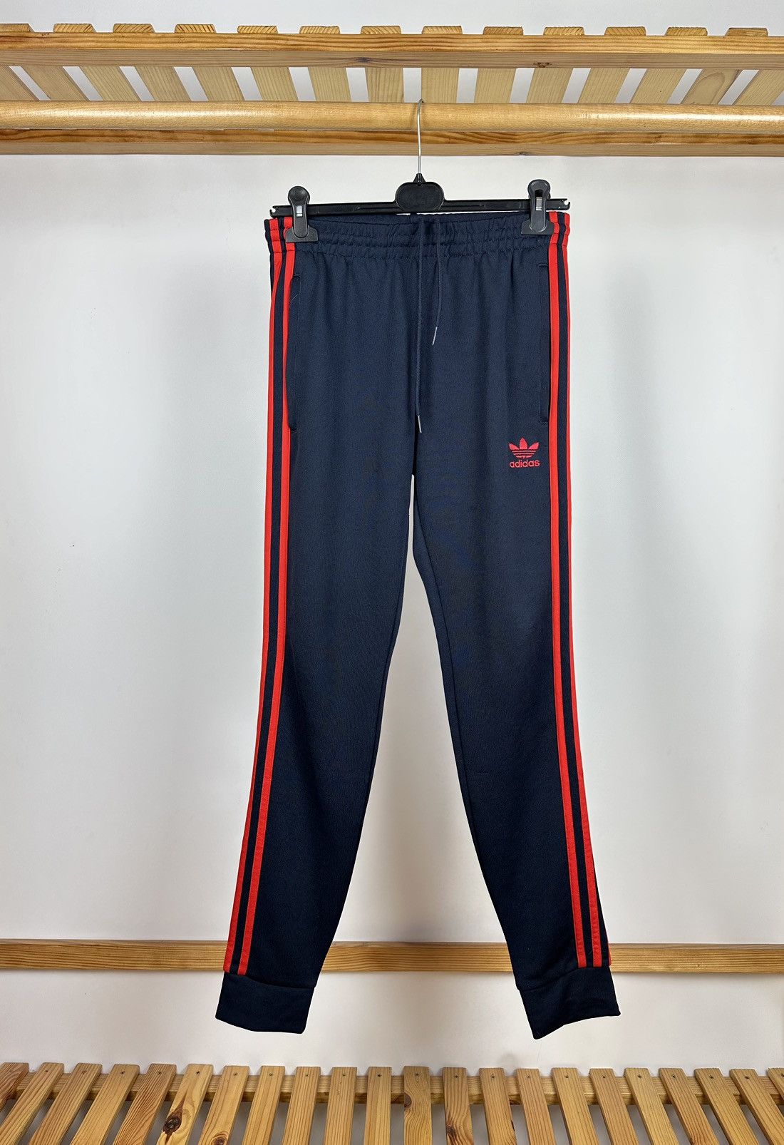 Adidas × Vintage Vintage Adidas Track Top Pants Sweatpants Size US 29 - 2 Thumbnail