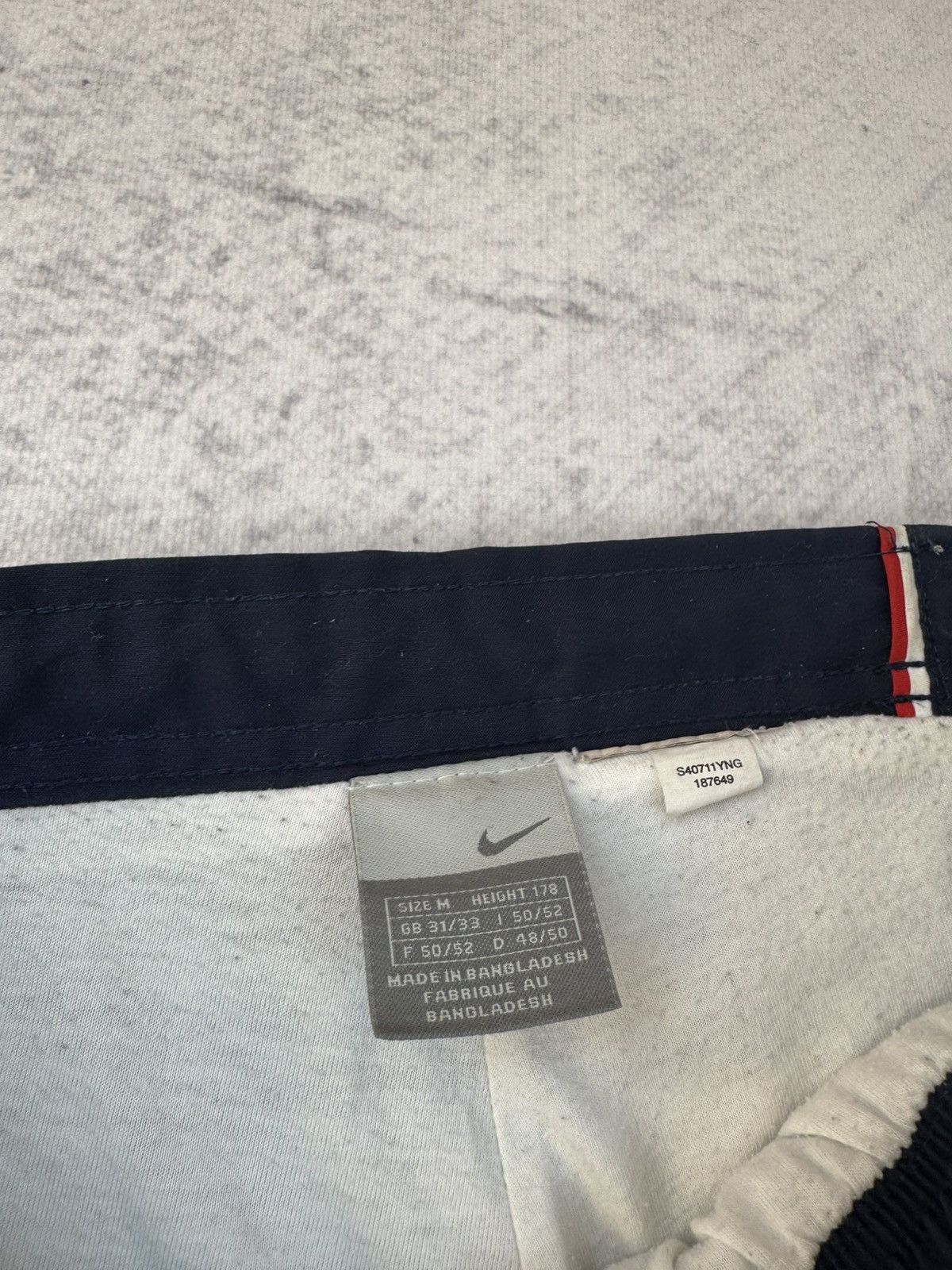 Nike × Vintage NIKE VINTAGE BASIC LOGO OVERSIZE BAGGY PANTS Size US 34 / EU 50 - 6 Thumbnail