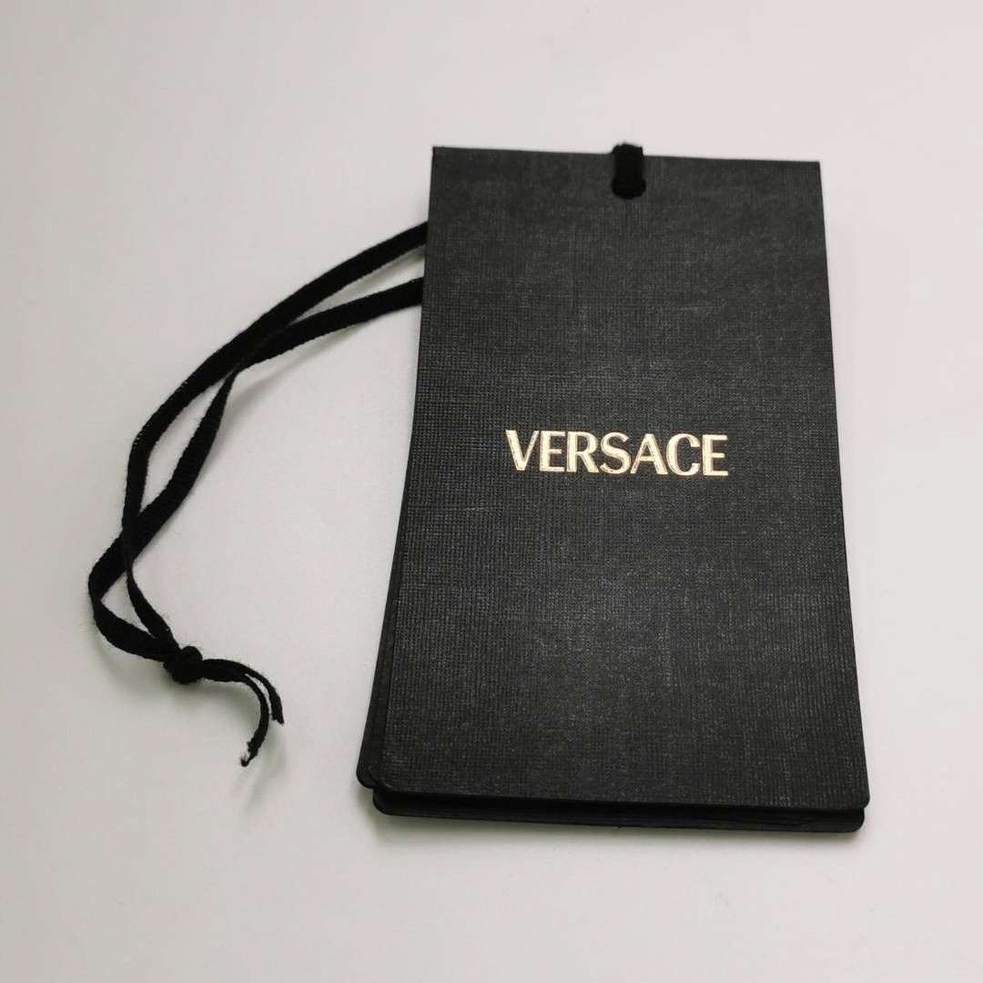 Versace Versace L Cotton Colorblock Crew Neck T-Shirt Size US L / EU 52-54 / 3 - 1 Thumbnail