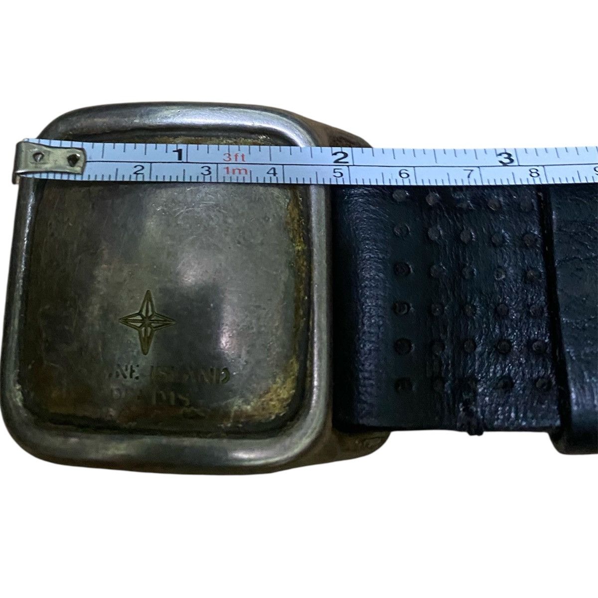 Stone Island Stone Island Leather Belt Size ONE SIZE - 14 Thumbnail