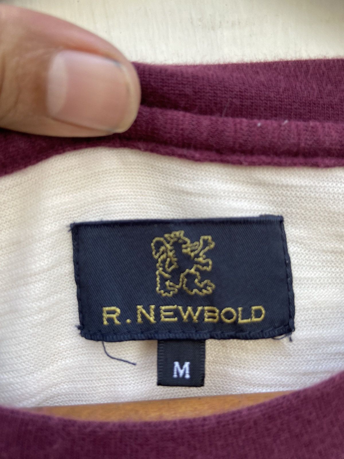 Paul Smith 🔥 R. New Bold t shirt raglan Size US M / EU 48-50 / 2 - 7 Thumbnail