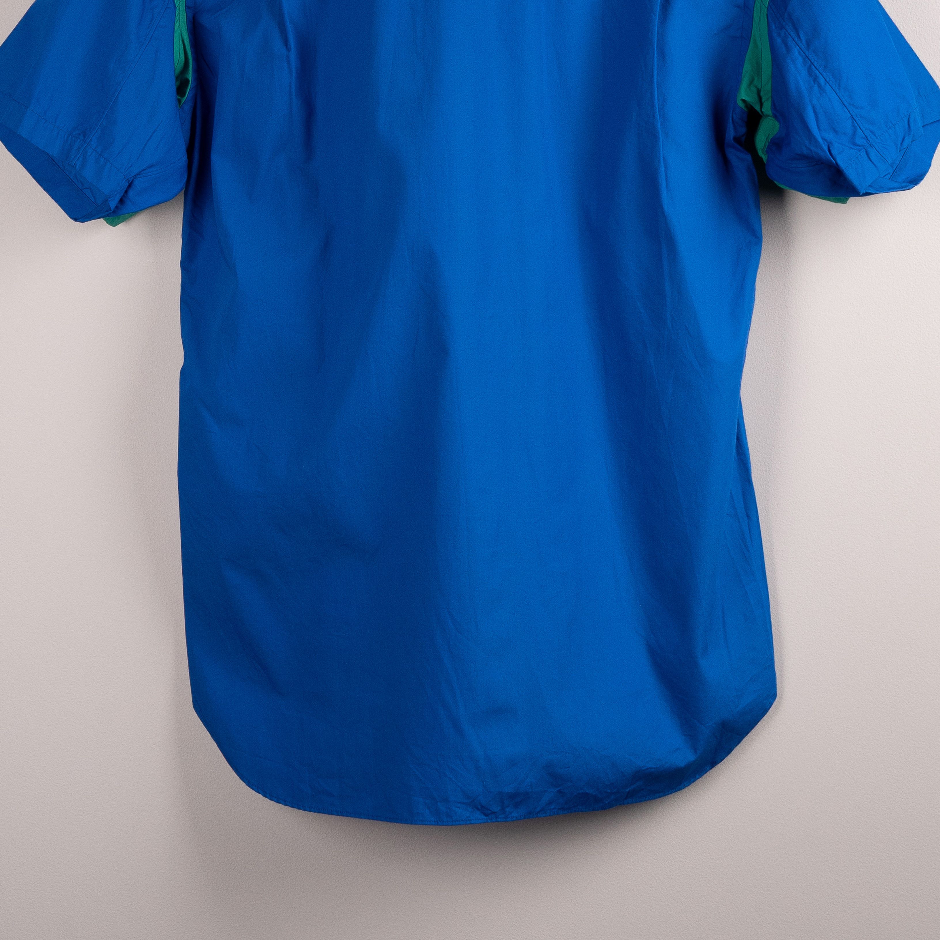 Comme des Garcons SHIRT Comme Des Garçons Shirt Double Sleeve Shirt Blue/Green Size US S / EU 44-46 / 1 - 6 Thumbnail