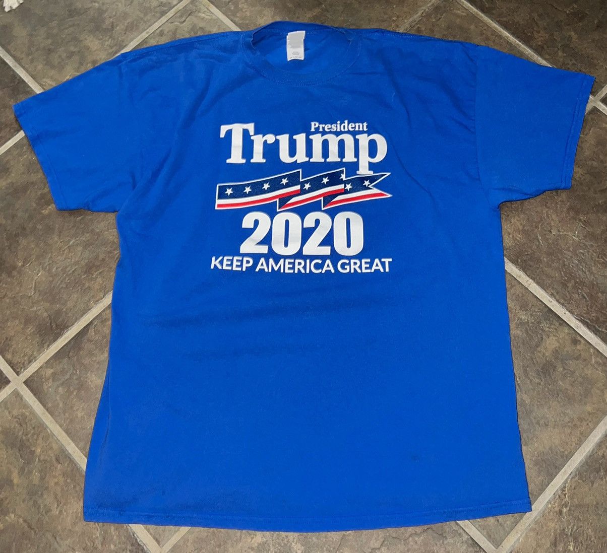 Donald Trump × Vintage TRUMP 2020 T-SHIRT Size US XXL / EU 58 / 5 - 1 Thumbnail
