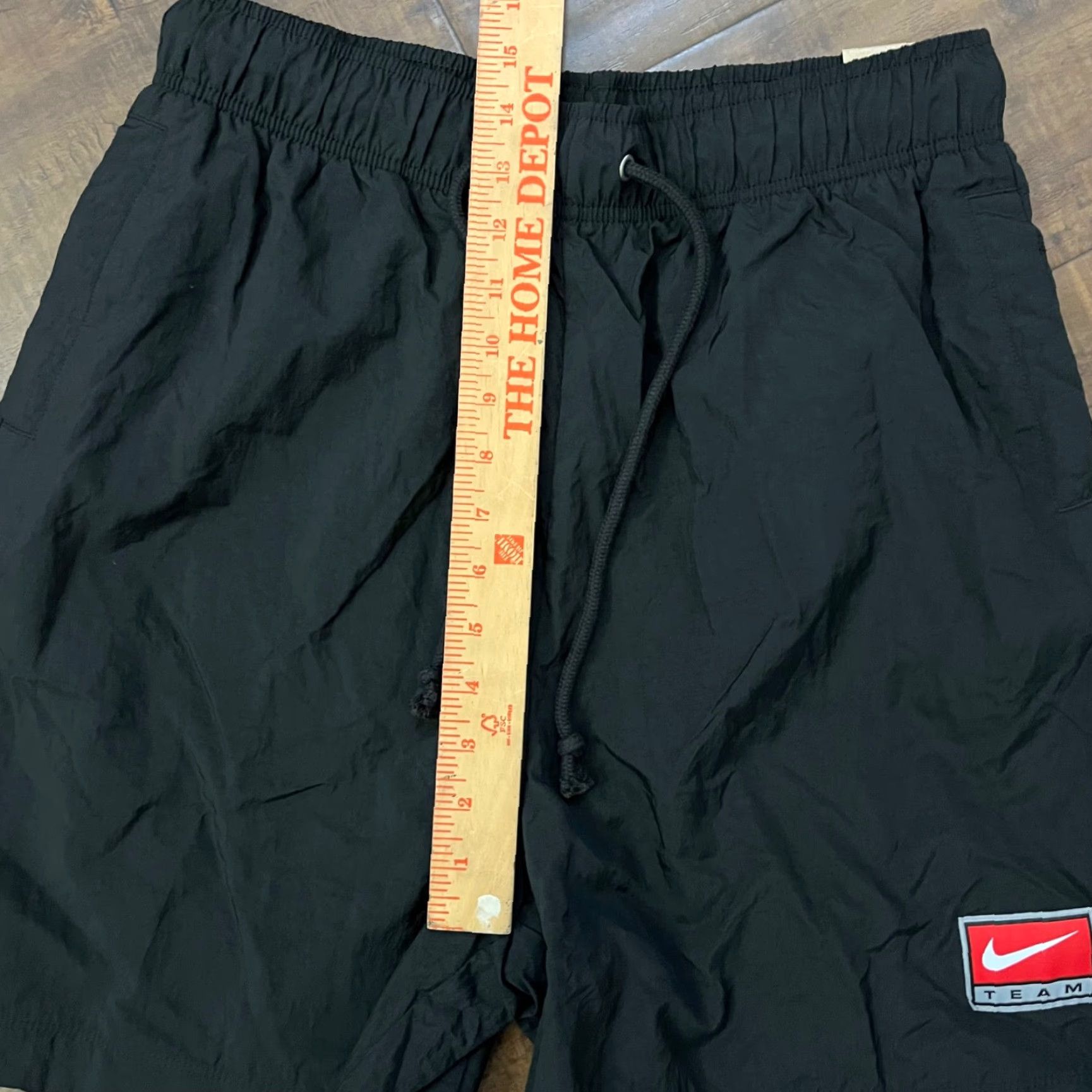 Nike VINTAGE Nike Women's Athletic Shorts Size Medium Black Nylon Running Jogging Gym Training Activewear Size 32" / US 10 / IT 46 - 5 Thumbnail
