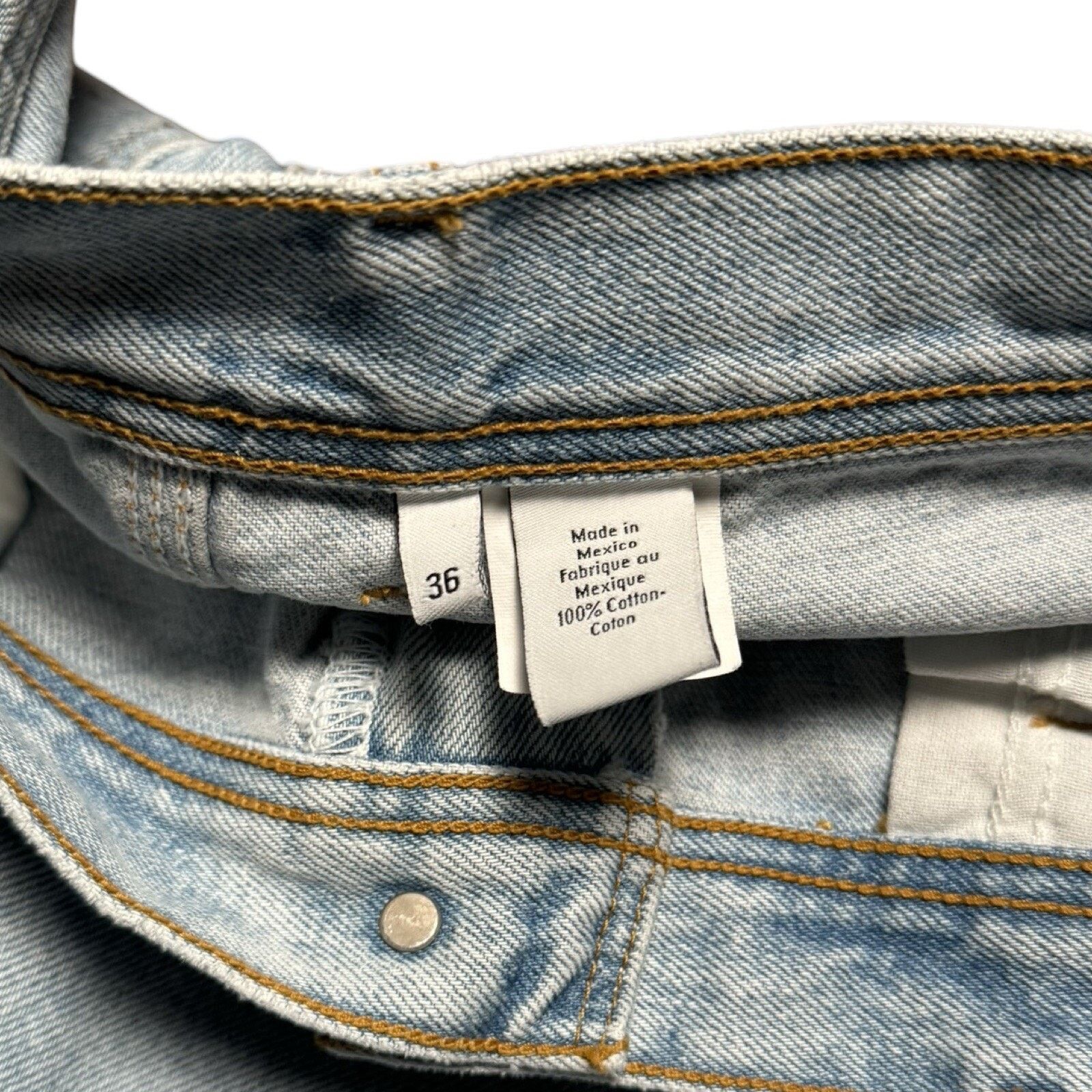 Calvin Klein Vintage Y2K Calvin Klein Light Wah Carpenter Jeans Size US 36 / EU 52 - 4 Thumbnail