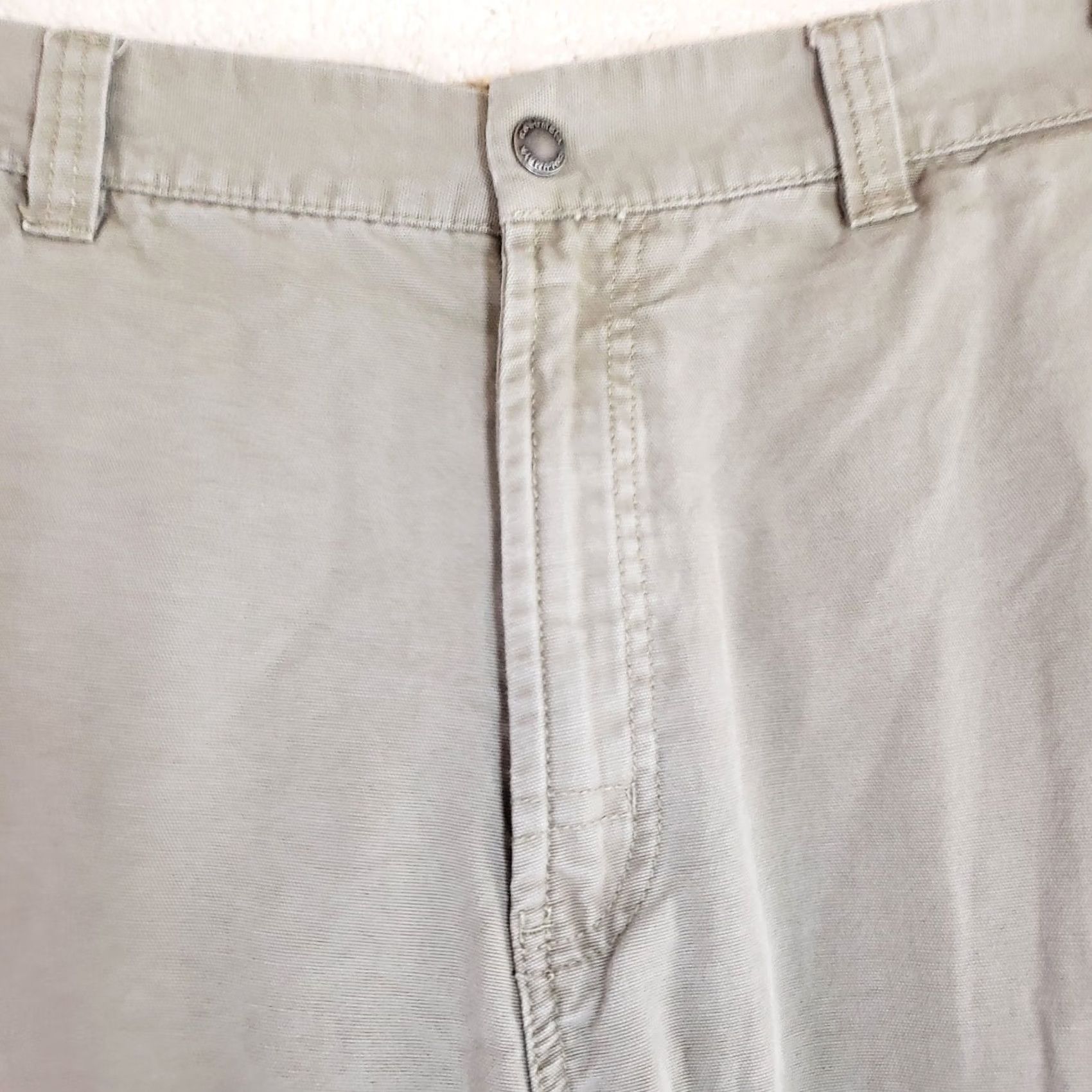Vintage Columbia Granite Cloth Outdoor Work Utility Pants Mens 34X30 Grayish Green Stone? Size US 34 / EU 50 - 5 Thumbnail