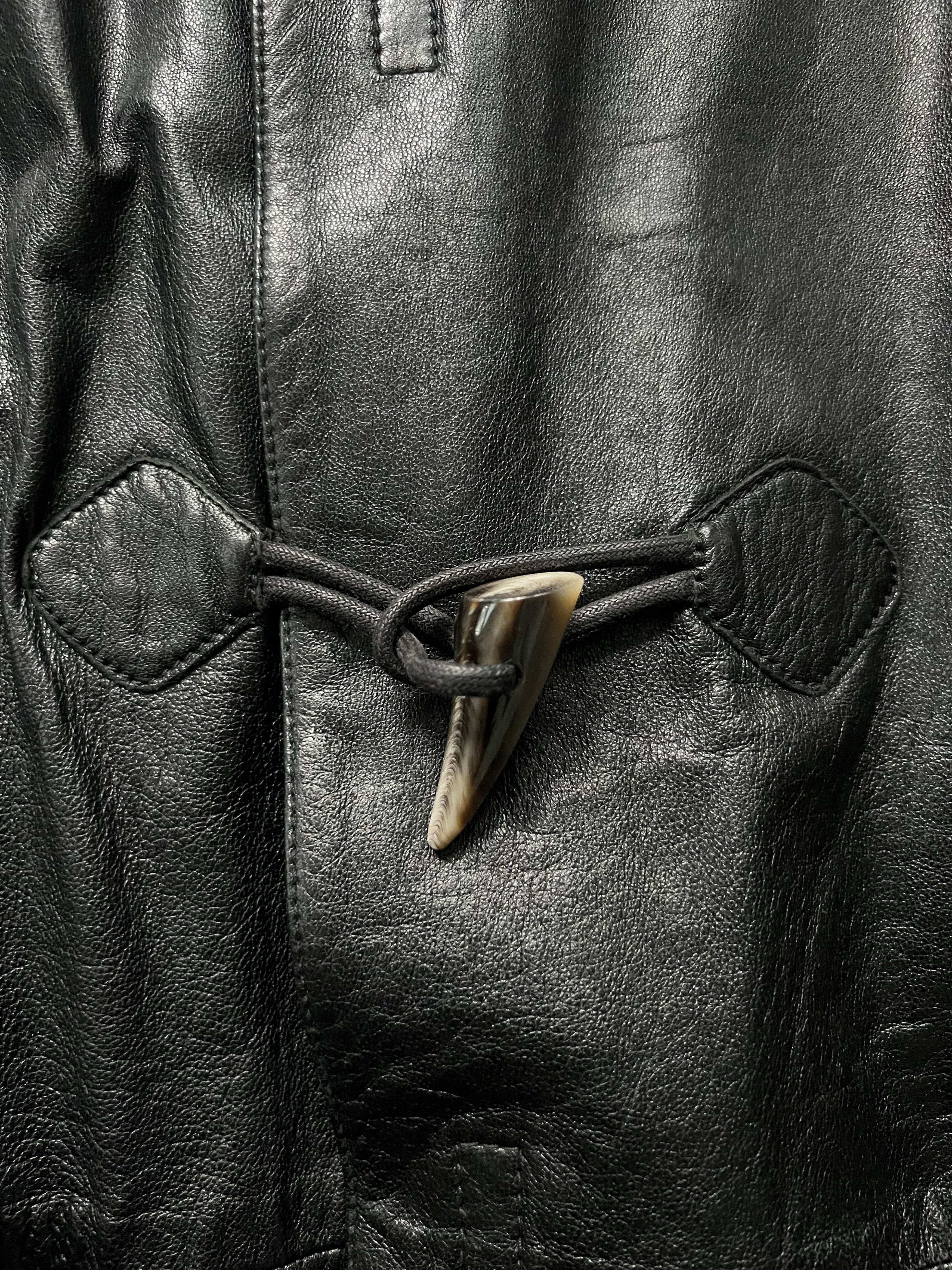 Burberry Burberry Leather Toggle Coat Size US S / EU 44-46 / 1 - 4 Thumbnail