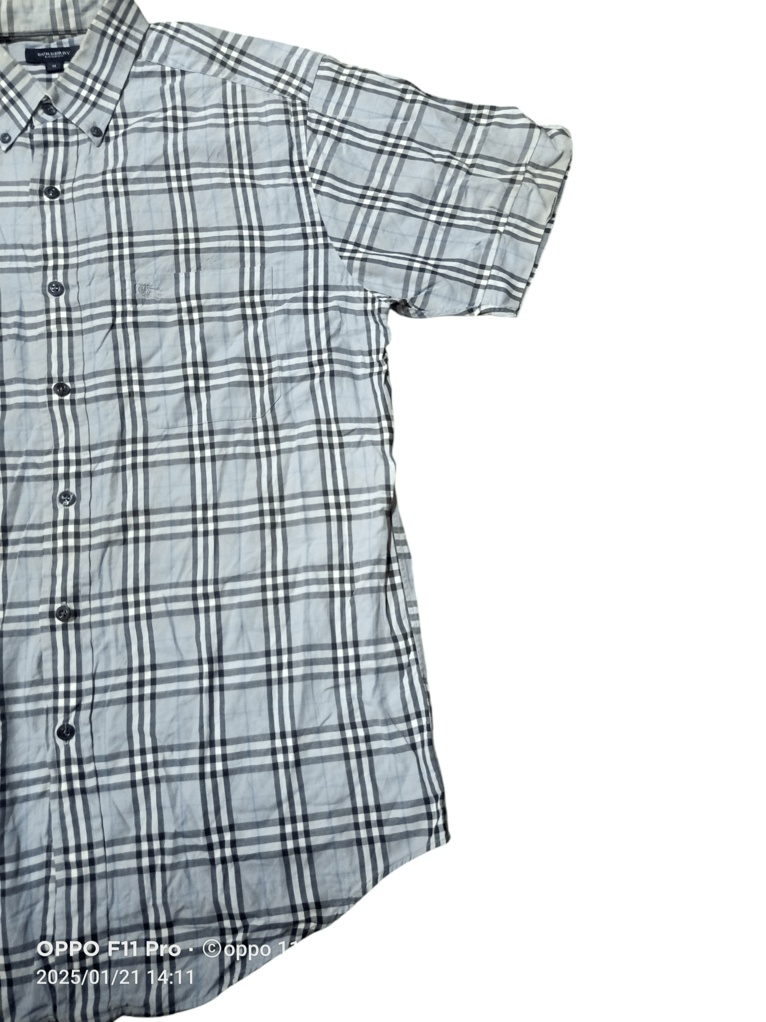Burberry × Burberry Prorsum × Vintage Burberry Checked Board Button Up Front Poket Size US M / EU 48-50 / 2 - 2 Thumbnail