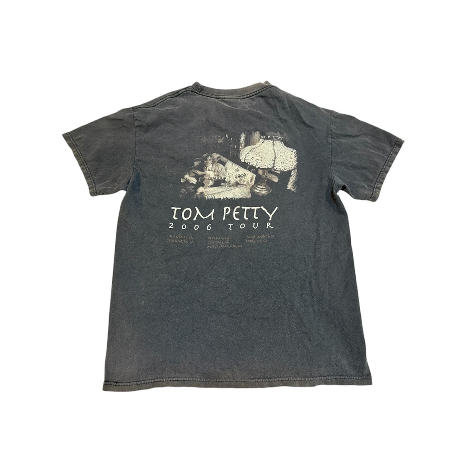 Band Tees × Vintage Vintage 2000s Tom Petty 2006 Tour T-Shirt Size US M / EU 48-50 / 2 - 1 Thumbnail