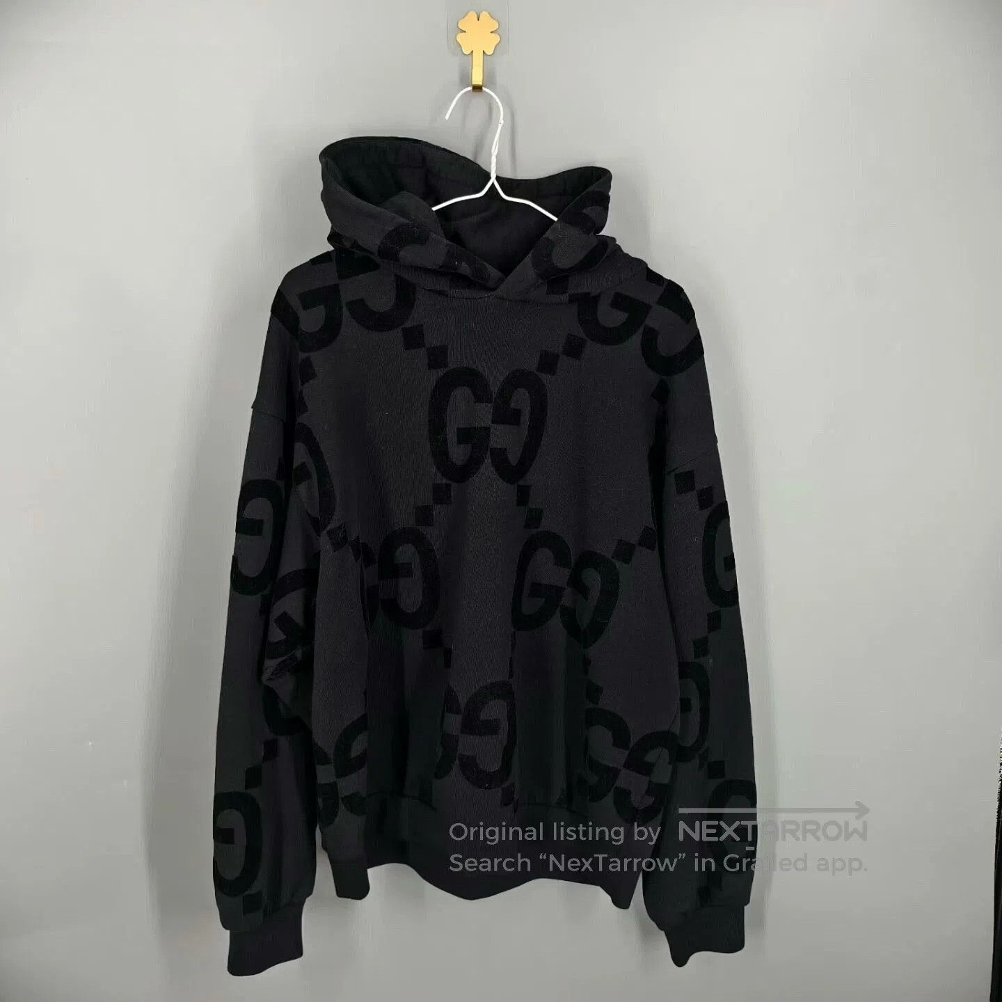 Gucci gucci logo print sweatshirt for men. Size US XL / EU 56 / 4 - 1 Thumbnail