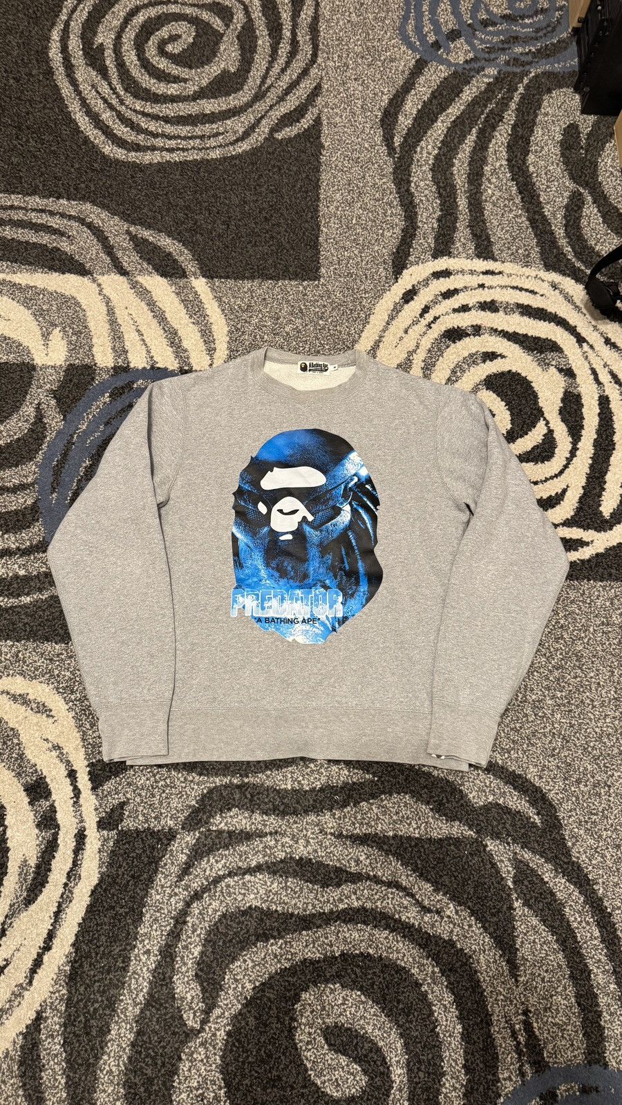 Bape A Bathing Ape Predator Crewneck Sweatshirt Grailed