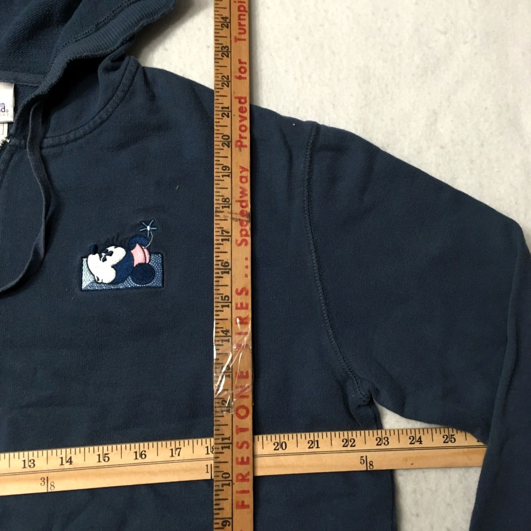 Disney Disney Minnie blue Full Zip Sweater Resort hooded Size M Women Urban Casual Modern Logo Knit Cotton Polyester Sweatshirt Jacket Size M / US 6-8 / IT 42-44 - 6 Thumbnail