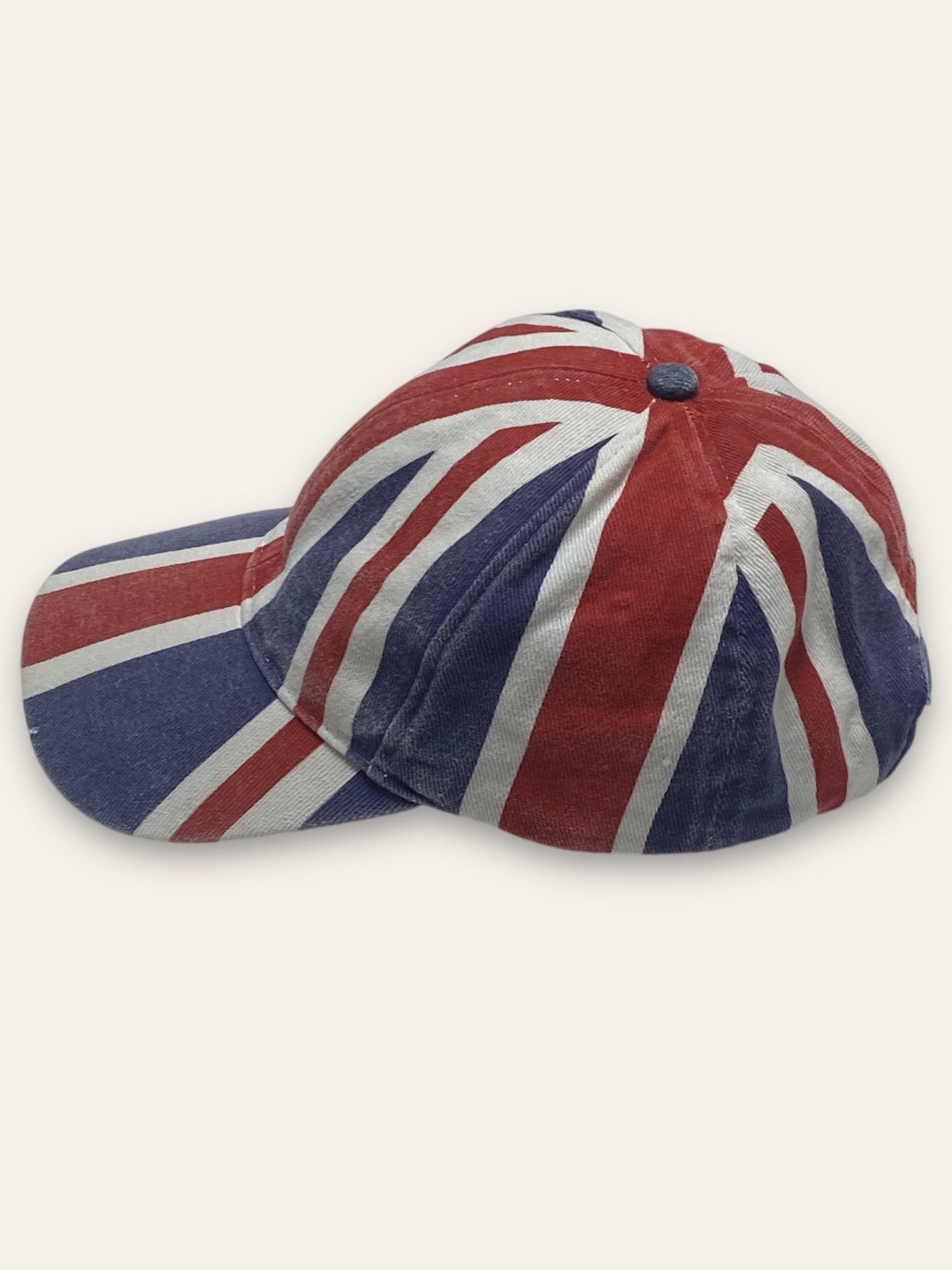 Other UK Vintage UK FLAG OVERPRINT Crazy Beautiful Style Cap Y2K Size ONE SIZE - 3 Thumbnail