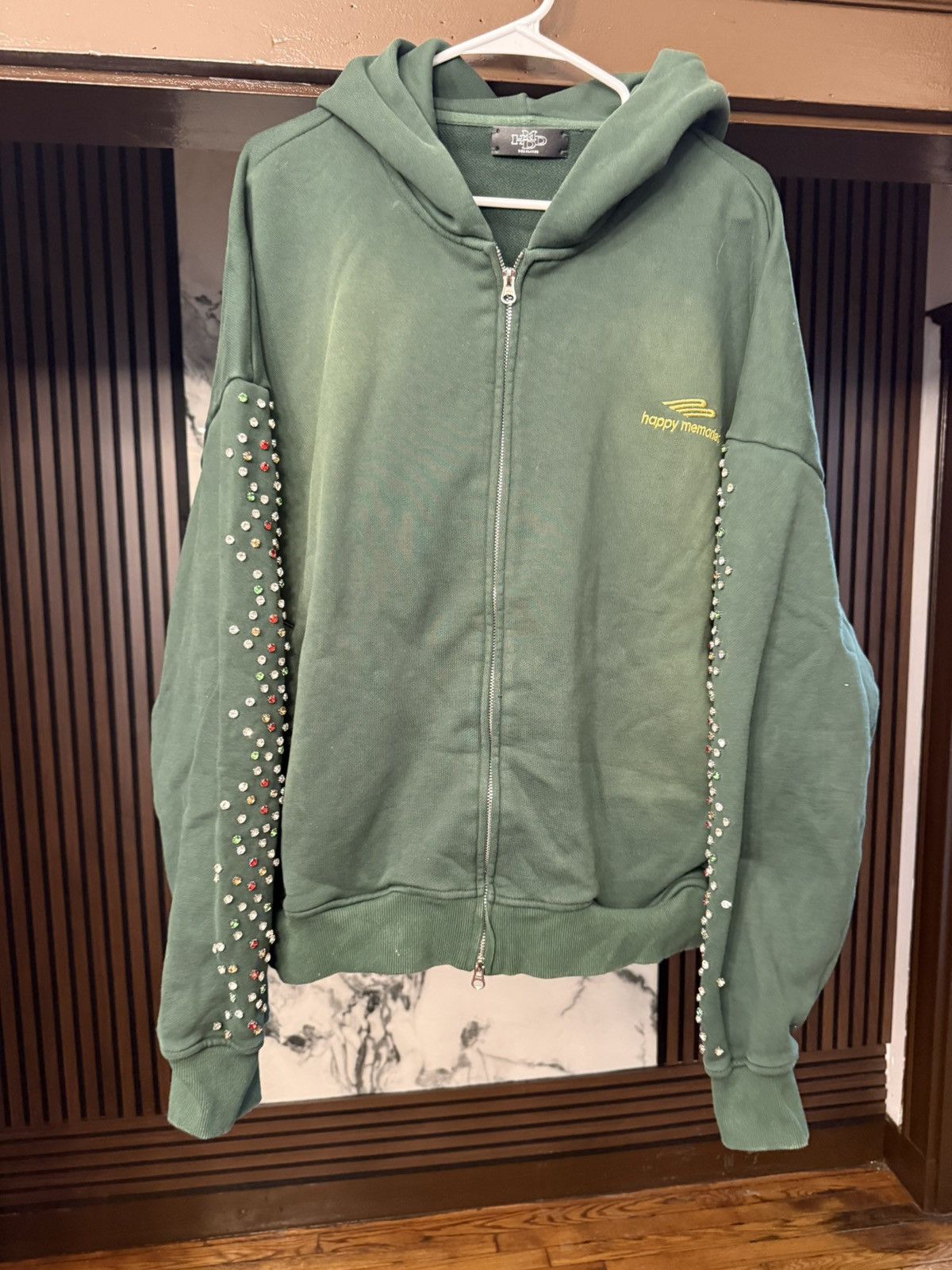 HMDD HMDD Crystal Zip Up Green Bean Size XL Size US XL / EU 56 / 4 - 1 Thumbnail