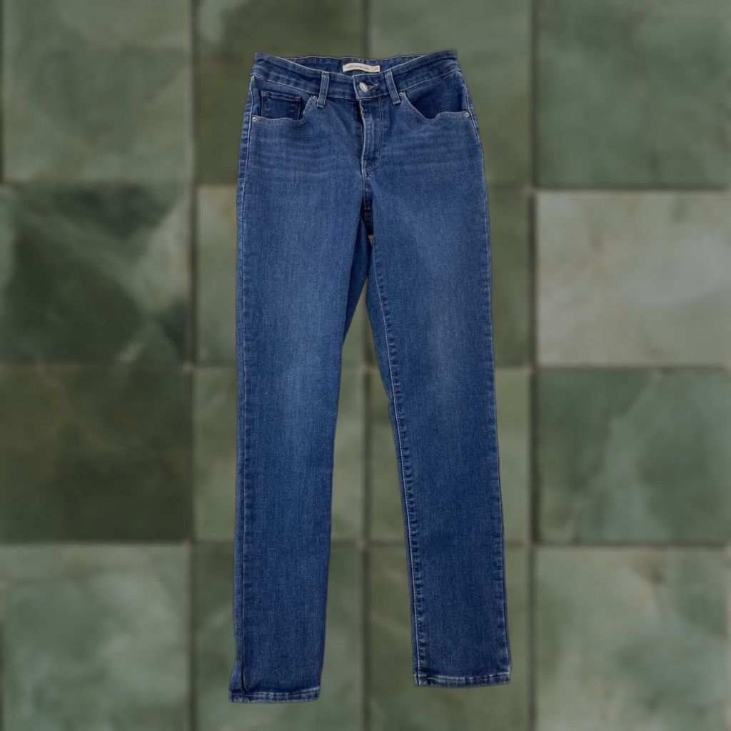 Levi's Levi's Jeans Women's 28 Blue Classic Mid-Rise Skinny Stretch Size 28" / US 6 / IT 42 - 1 Thumbnail