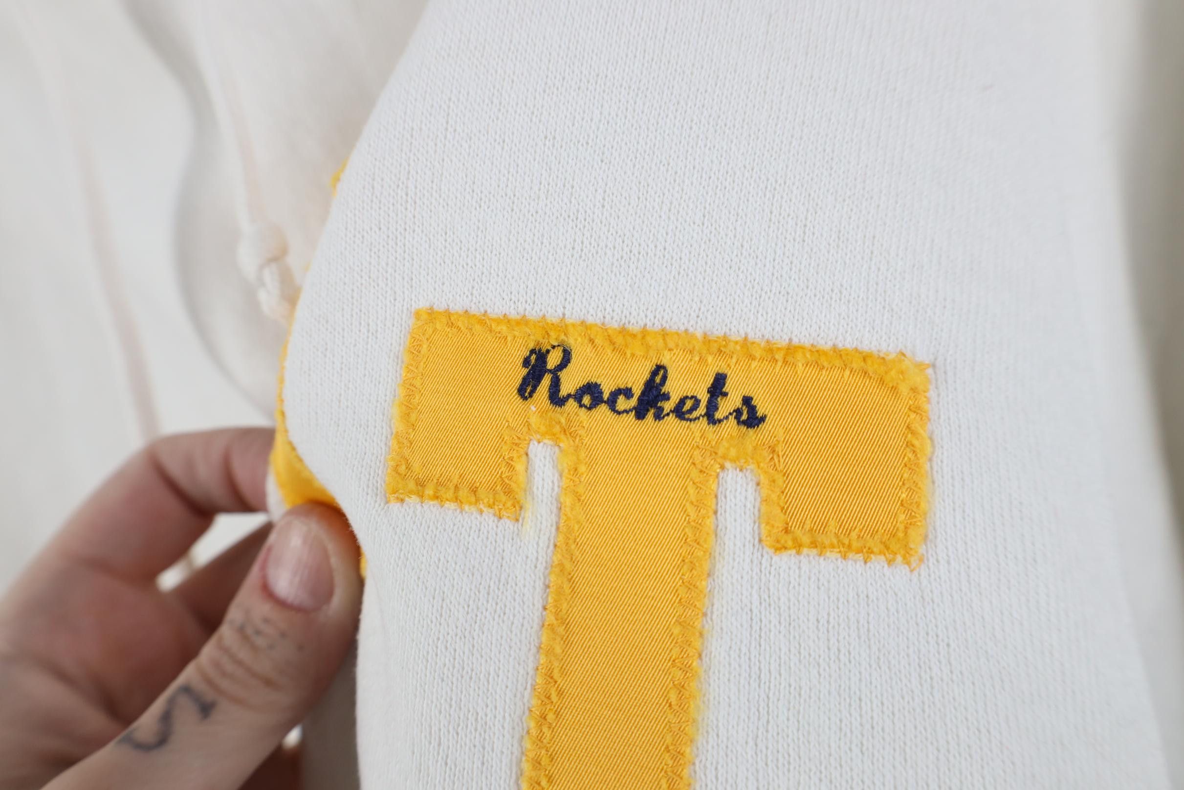 Vintage Vintage 70s University of Toledo Rockets Hoodie Sweatshirt Size XL / US 12-14 / IT 48-50 - 5 Thumbnail