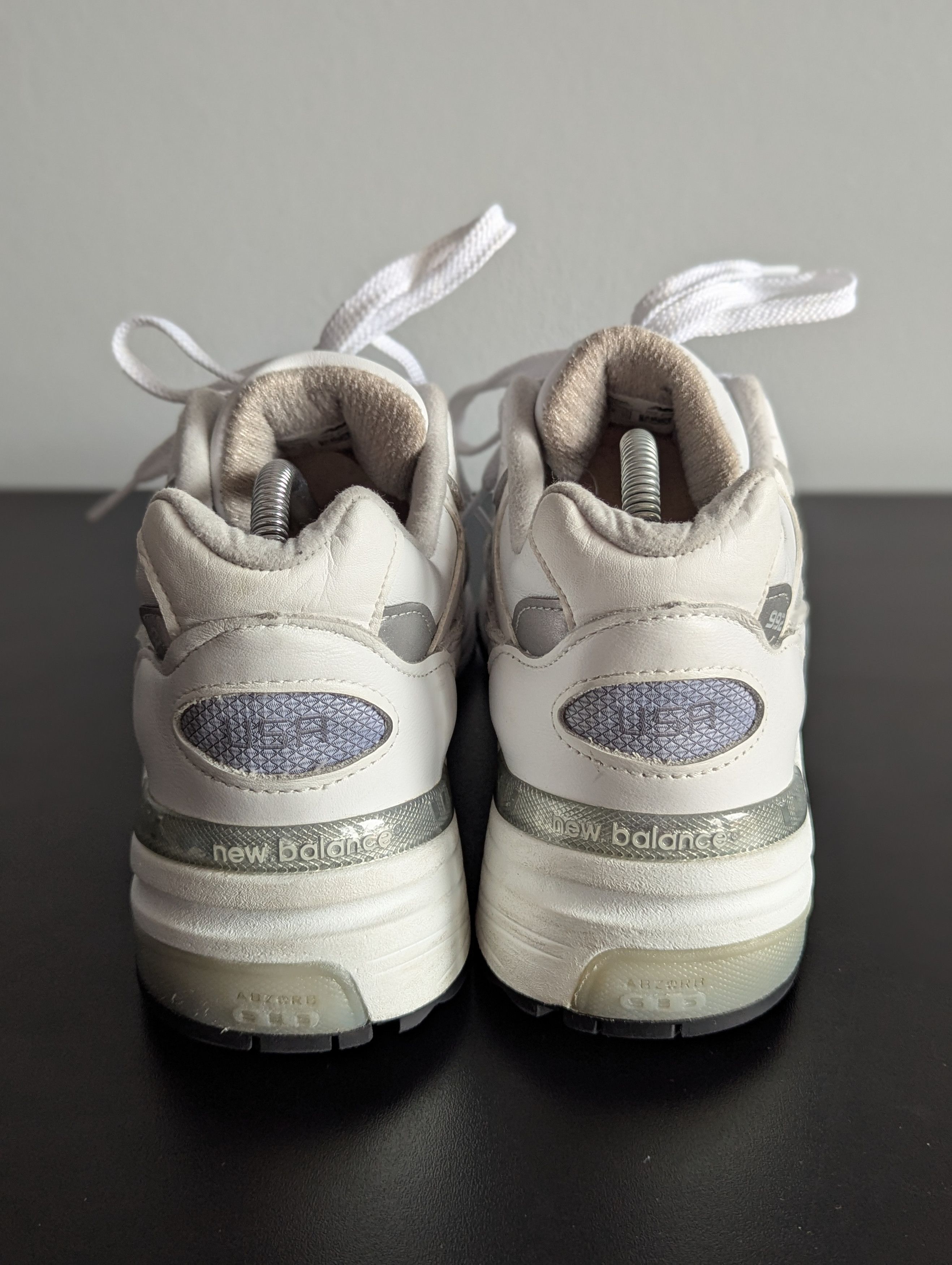 New Balance New Balance 992 Made in USA Triple White Leather 990 M992WL Size US 9 / EU 42 - 6 Thumbnail