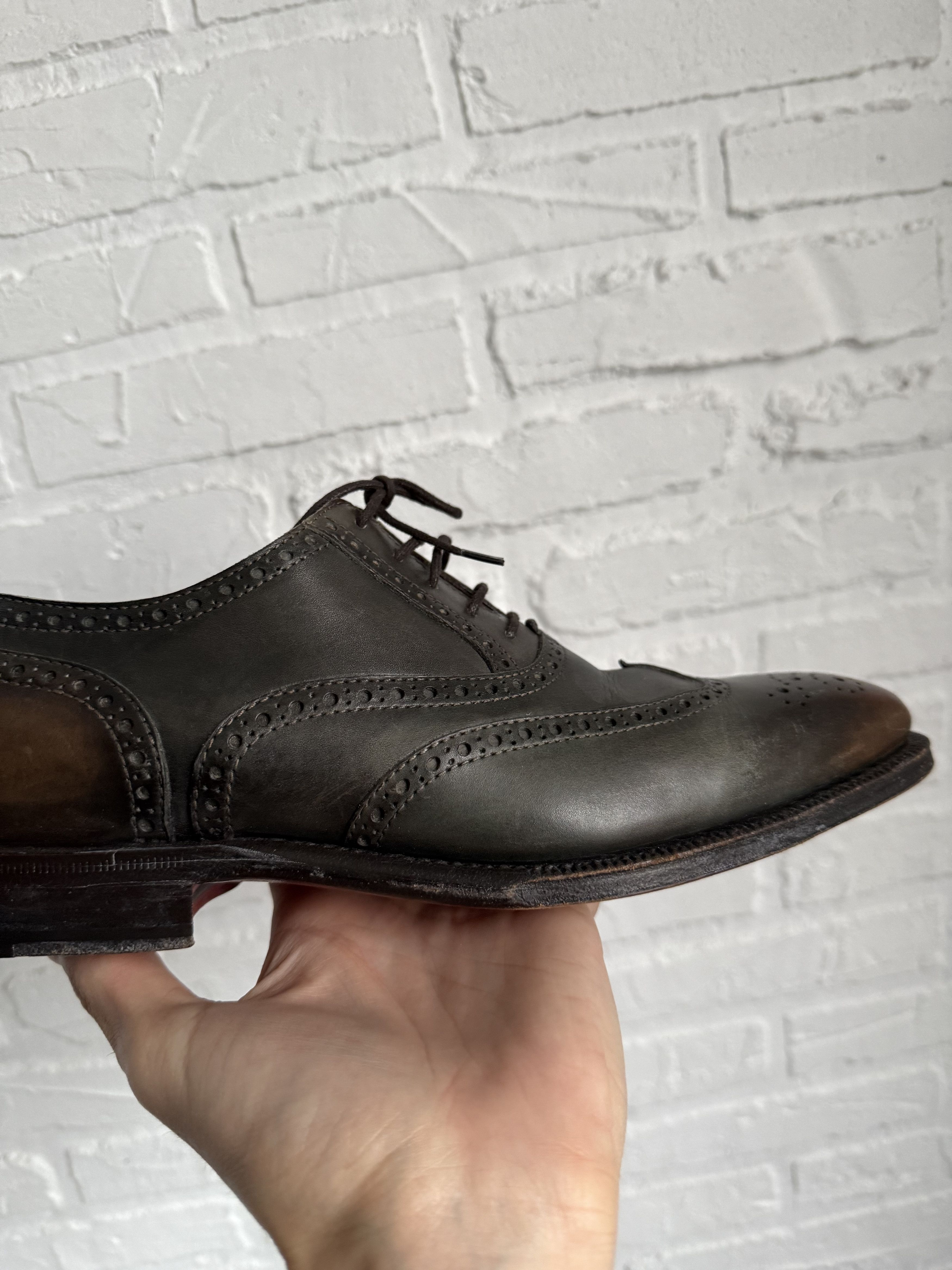 Sutor Mantellassi Sutor Mantellassi Italian Hand Made Leather Oxford Brogue Size US 8.5 / EU 41-42 - 11 Thumbnail