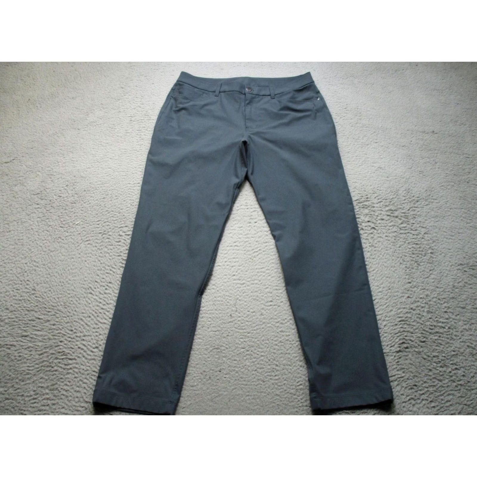 Lululemon Lululemon ABC Pants Mens 34x30 Gray Stretch Casual Performance Travel Size US 34 / EU 50 - 2 Thumbnail