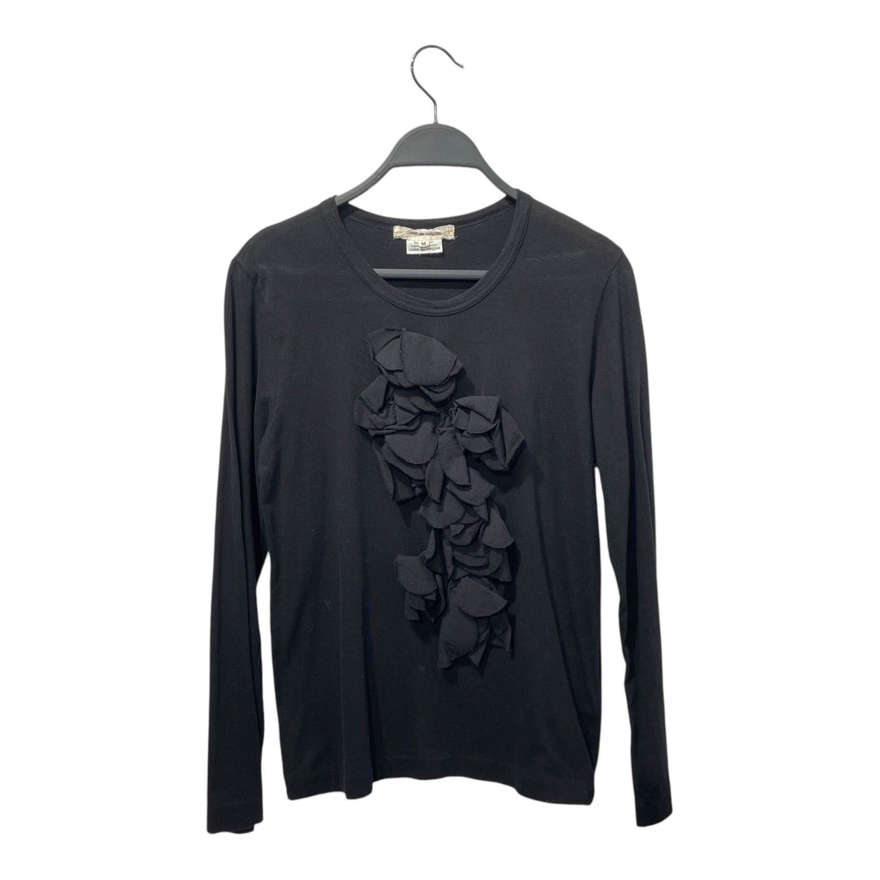 Comme des Garcons Archive Ruffle Motif Long Sleeve Tee Size M / US 6-8 / IT 42-44 - 1 Thumbnail