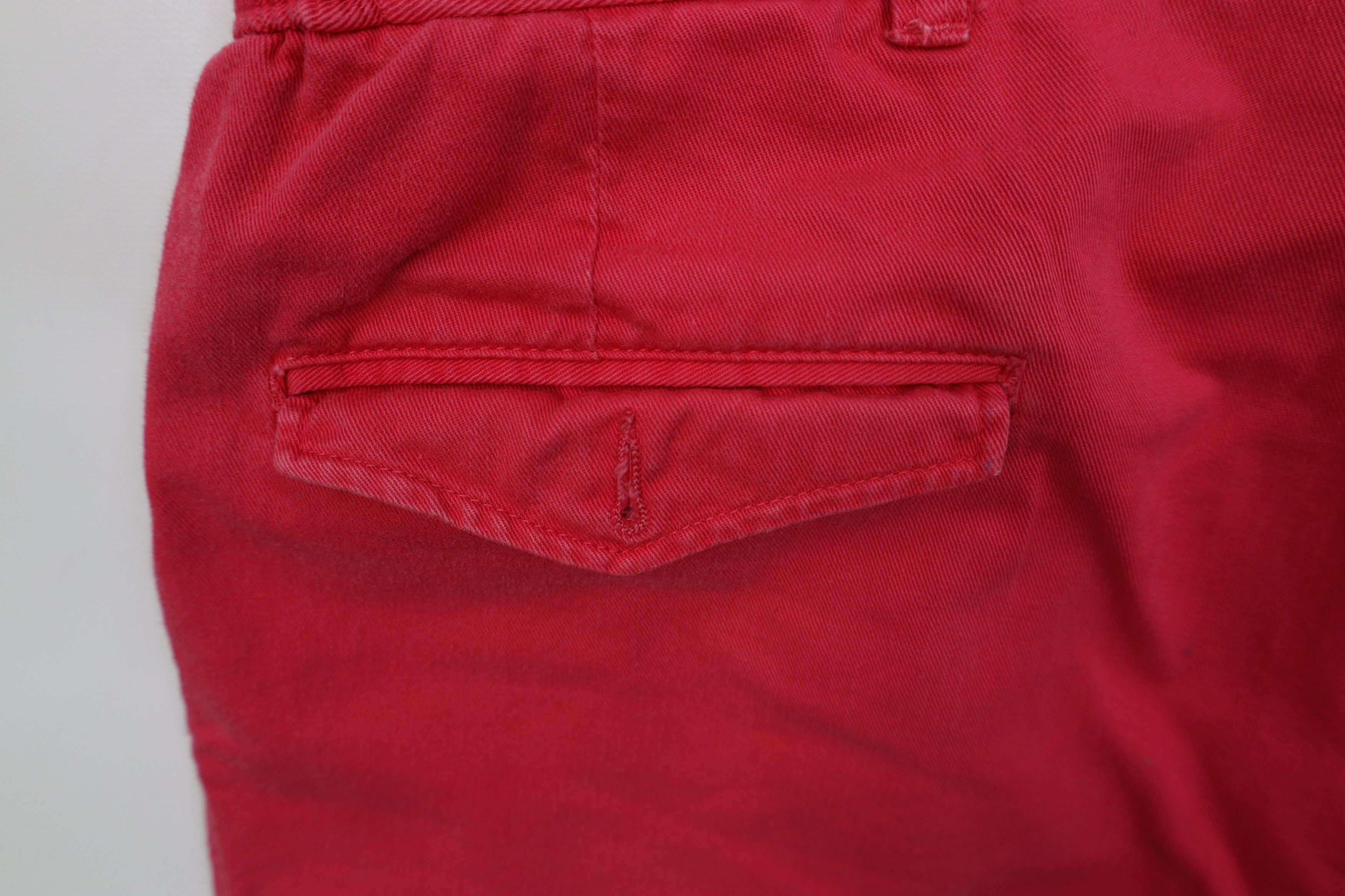 Vintage Vintage 90s Streetwear Above Knee Chino Shorts Pink Cotton Size US 38 / EU 54 - 12 Thumbnail