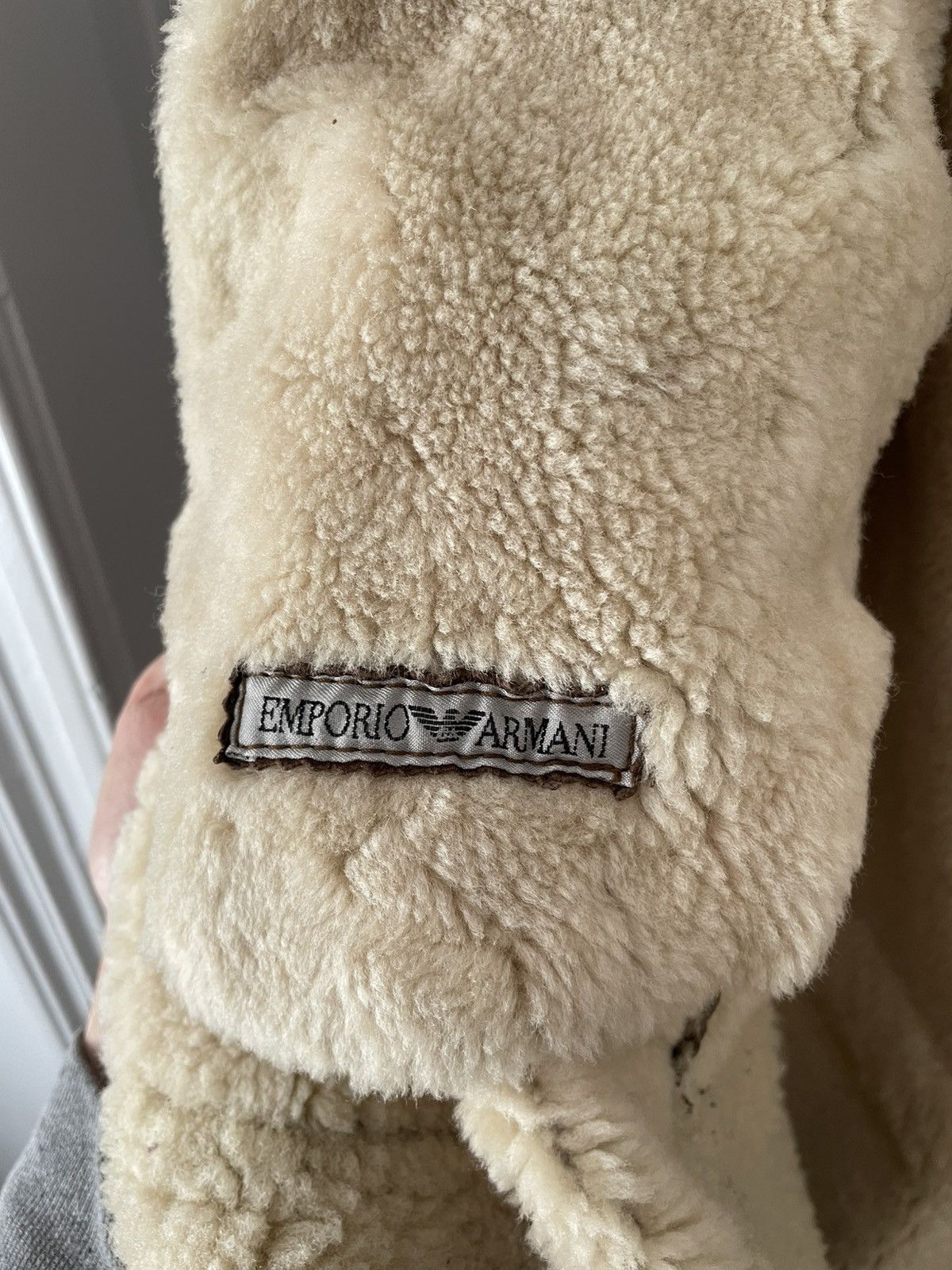 Emporio Armani ‘92 EA Shearling Arctic Hunter Parka Vintage Jacket Coat Size US L / EU 52-54 / 3 - 7 Thumbnail