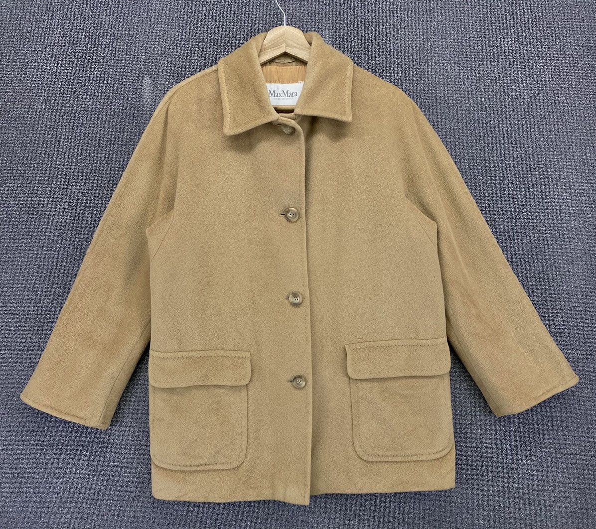 Max Mara Vintage Max Mara Button Up Long Jacket Size M / US 6-8 / IT 42-44 - 1 Thumbnail