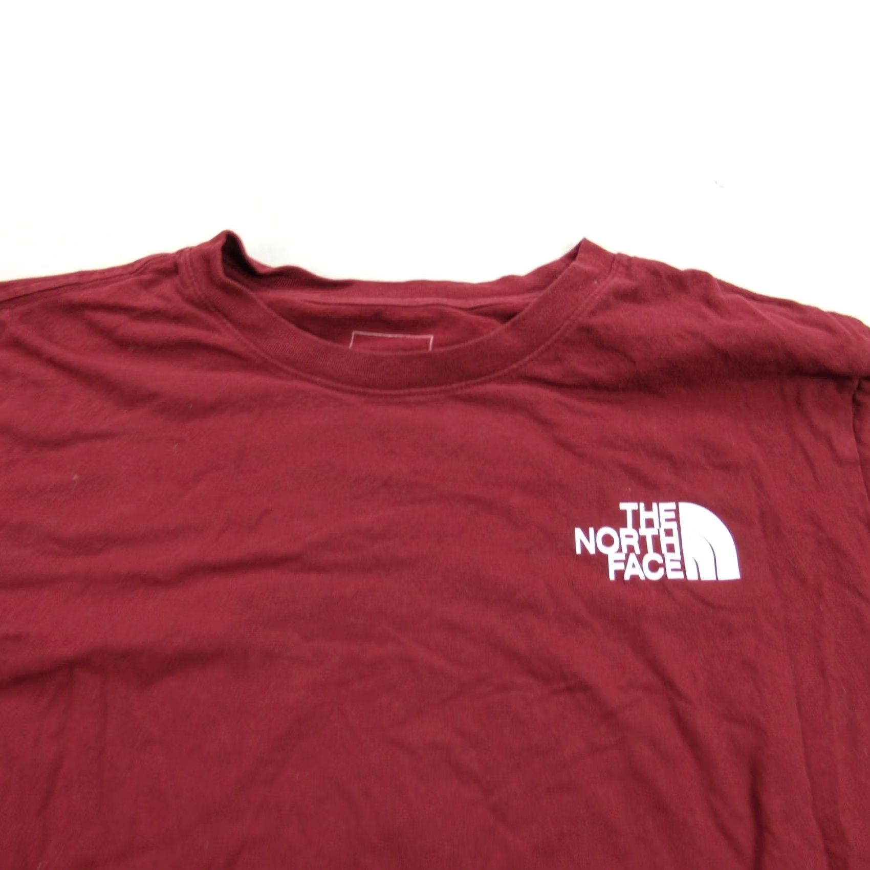 The North Face The North Face Shirt Mens Large Long Sleeve Crew Neck Casual Red Pullover Size US L / EU 52-54 / 3 - 2 Thumbnail