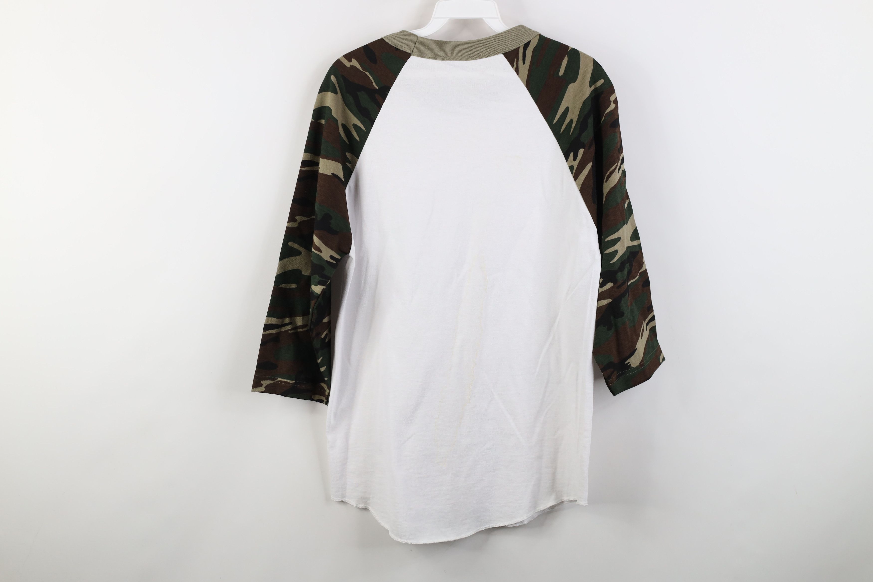 Vintage Vintage 90s Y2K Jeep Motor Co Camouflage Baseball T-Shirt Size US S / EU 44-46 / 1 - 10 Thumbnail