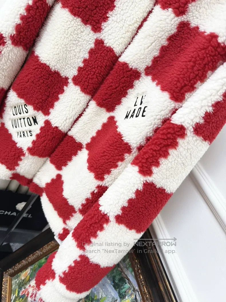 Louis Vuitton Louis Vuitton Nigo2 co-branded red and white checkerboard Size US XL / EU 56 / 4 - 8 Thumbnail