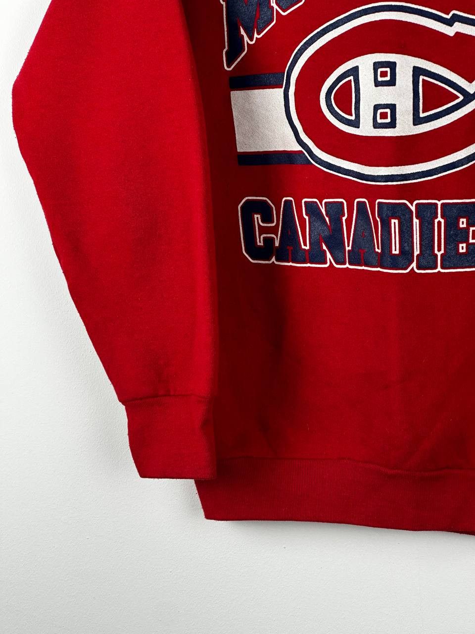 NHL × Vintage 1989 Vintage Montreal Canadiens Sweatshirt Size US M / EU 48-50 / 2 - 5 Thumbnail