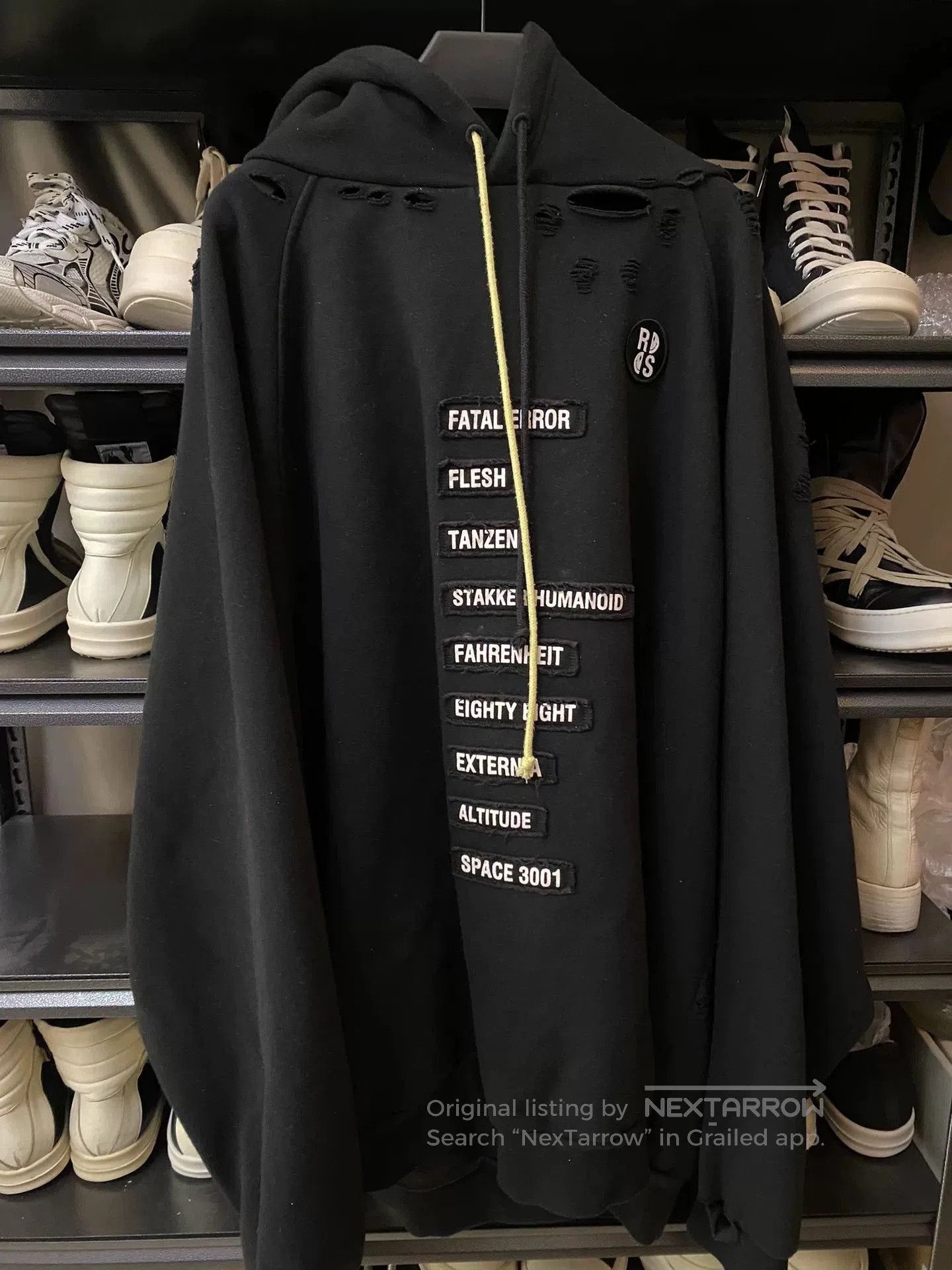 Raf Simons Raf Simons Smiley Collaboration Hoodie. Size US XS / EU 42 / 0 - 1 Thumbnail